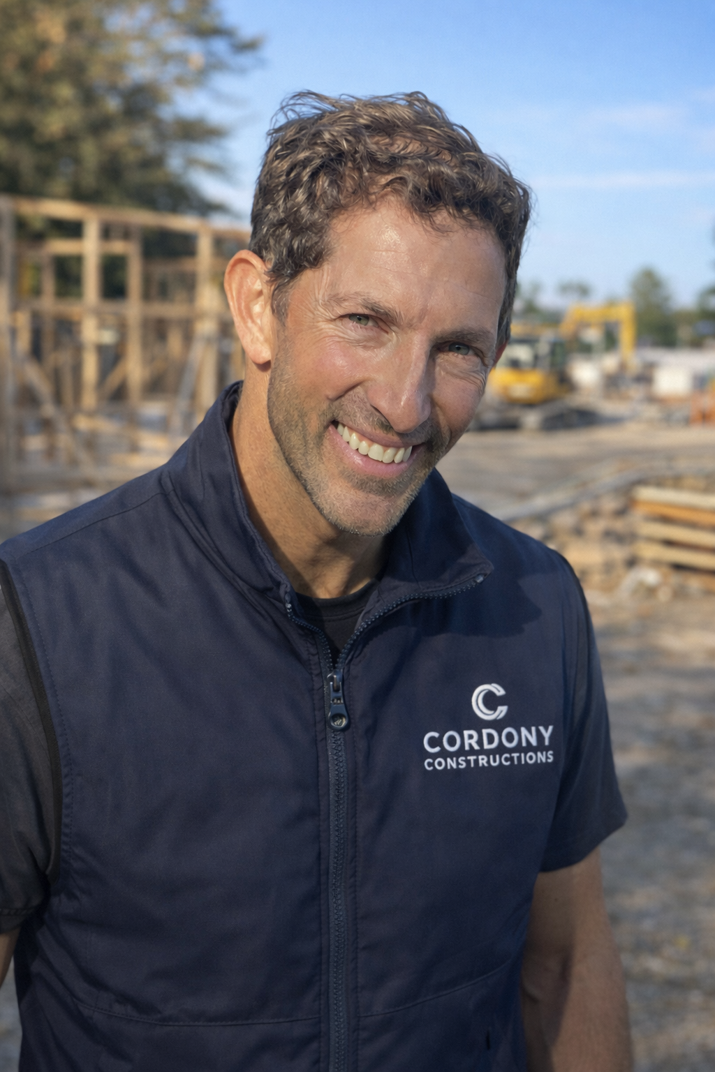 Director and licenced builder Adam Cordony