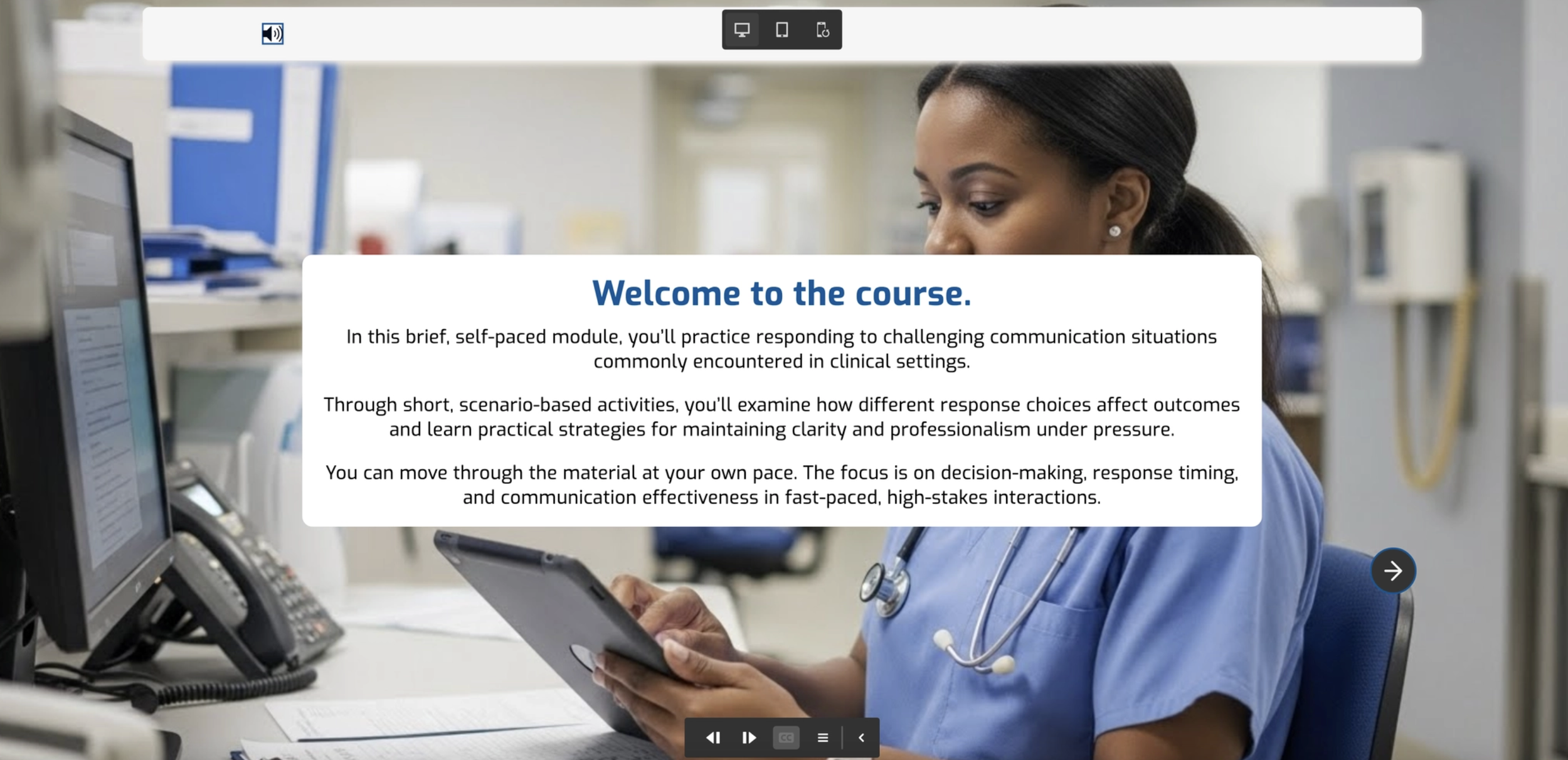 Scenario-Based Training