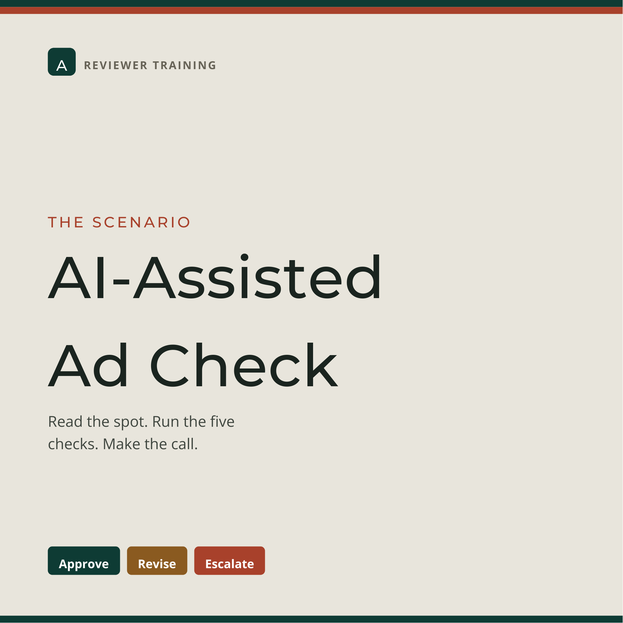 AI-Assisted Ad Check