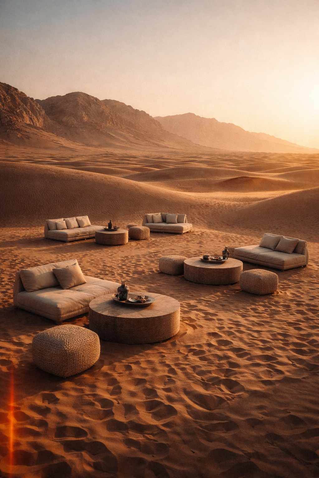 dubai desert sunset invest in UAE