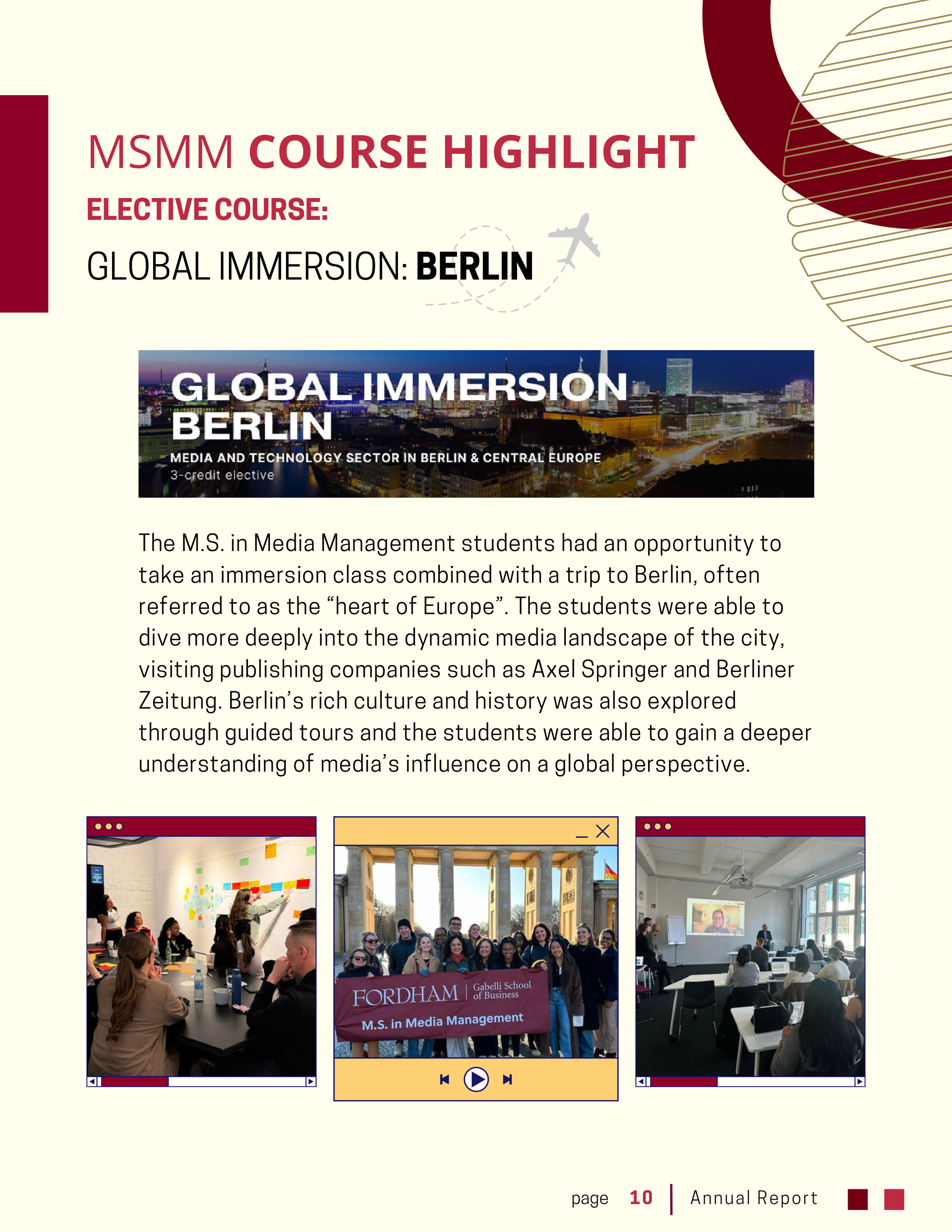 Global Immersion Berlin 2025