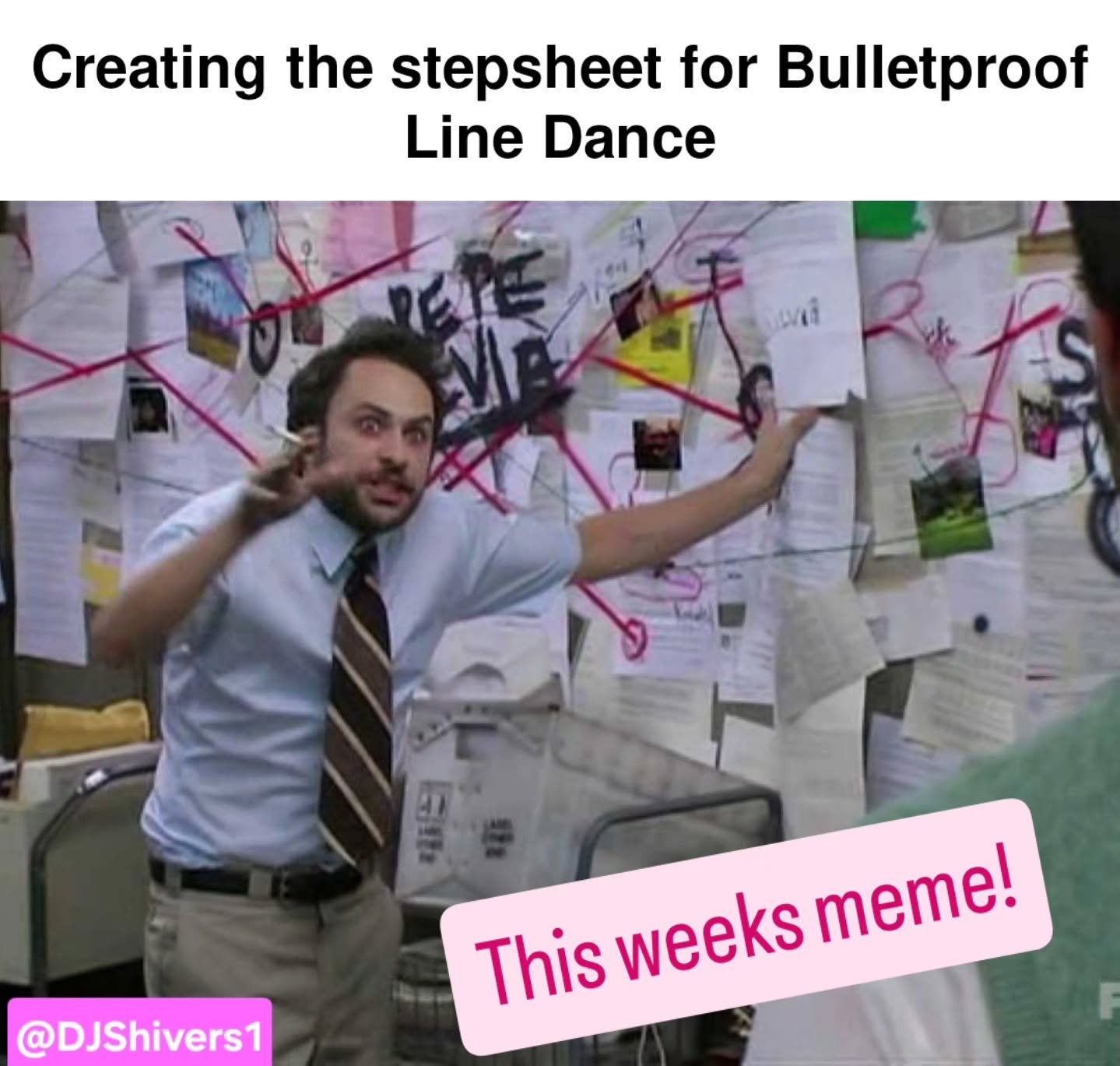 This new dance is out of control. Who's going to be dancing it tomorrow night at Highlands??

See you next Friday with a brand new DJ Shivers meme. 

#countrymemes #fyp #countrymusic #bulletproof #LineDance edance