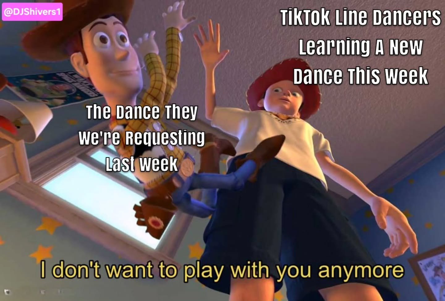 Every week there's something new. 

Don&rsquo;t worry&hellip; I&rsquo;ll bring it back in 3 weeks and everyone will pretend it&rsquo;s new again 😏🎶

See y'all next week for another Country DJ meme.

#countrymemes #countrymemes #tiktok #linedance #c