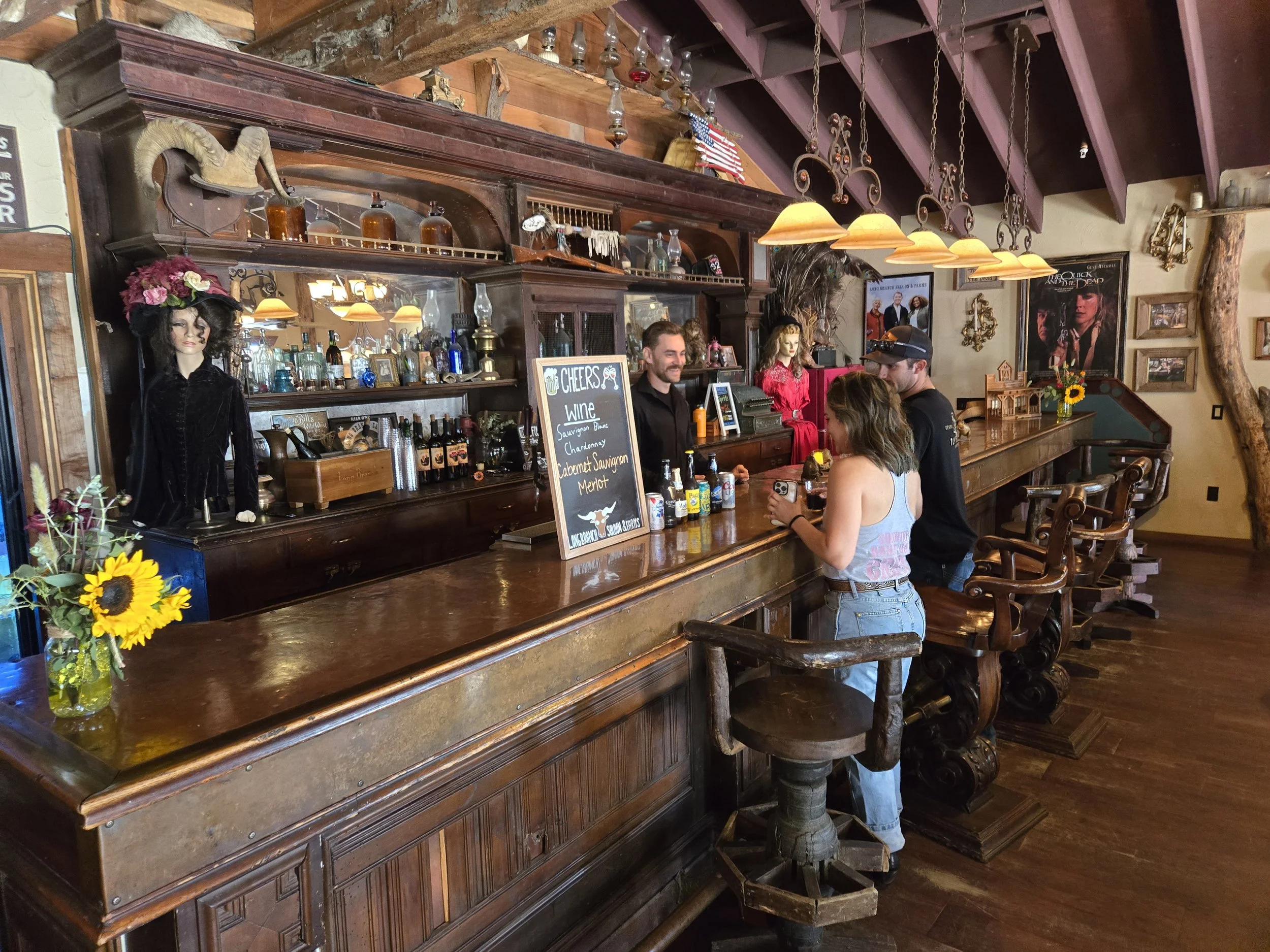 Country Dance Day in Half Moon Bay Event. Happens every August at Long Branch Saloon & Farms. Featuring all day line dancing and couples dancing instruction with Line dancing Lisa and DJ Shivers. Show casing the wood bar in a barn style building.