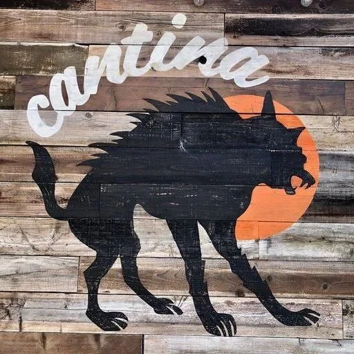 Logo for the San Bonito Cantina which is a country dance day sponsor.