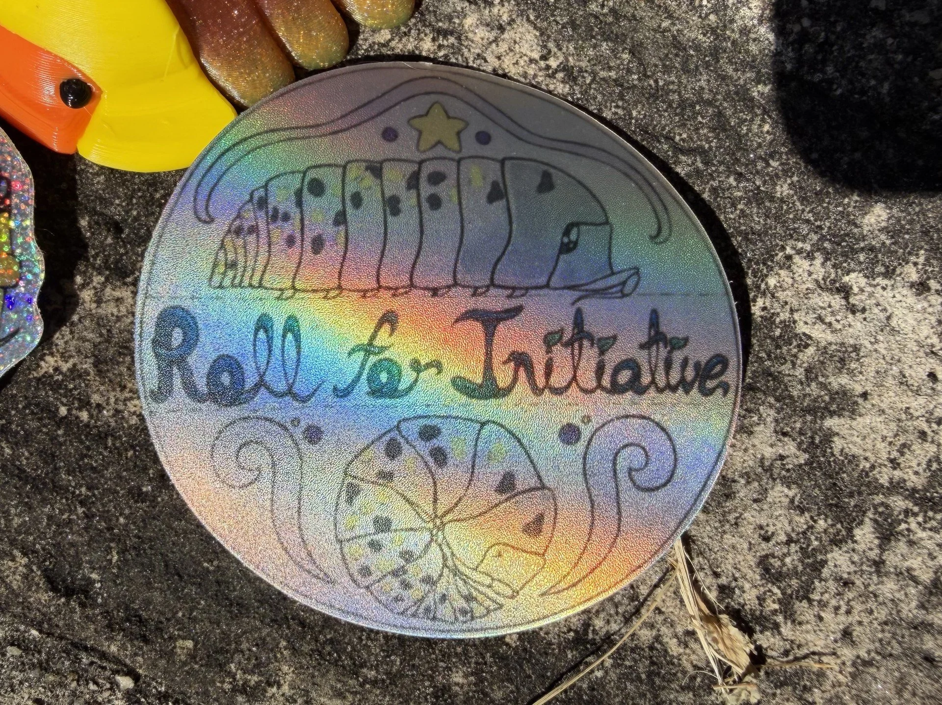 Roll for Initiative Sticker