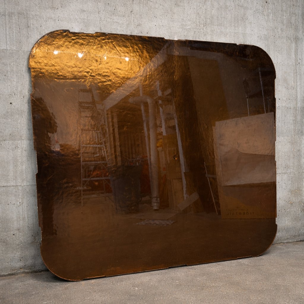 Metallic Leather Ceiling Panels