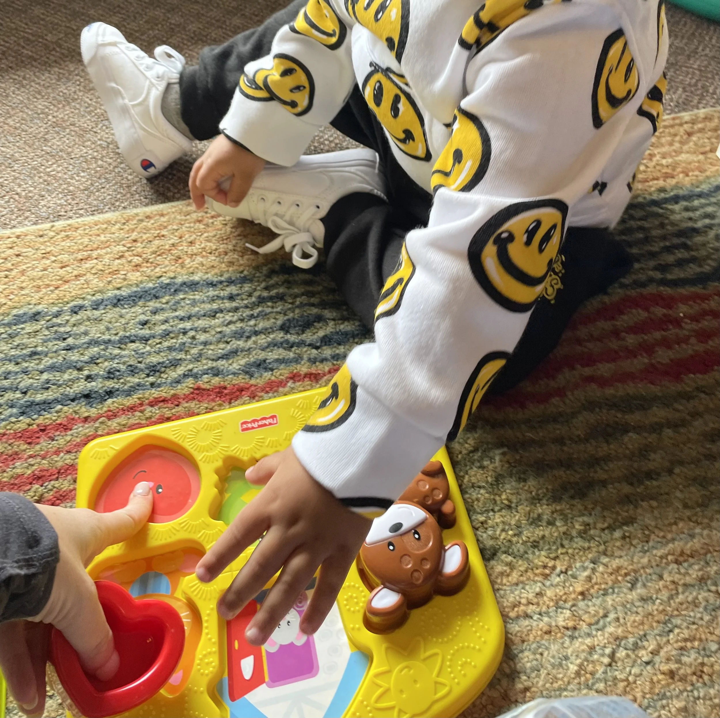 Hands on speech therapy. Engaging therapy environment supporting communication through play and interaction”