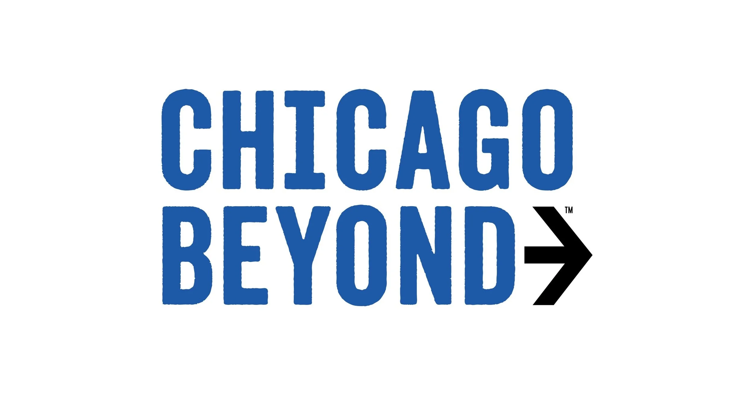 The image features the text 'CHICAGO REBUILD' in bold blue letters, with an arrow pointing to the right.