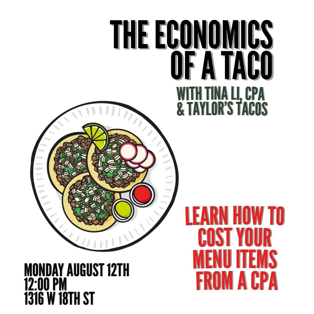 Menu Costing: The Economics of a Taco 