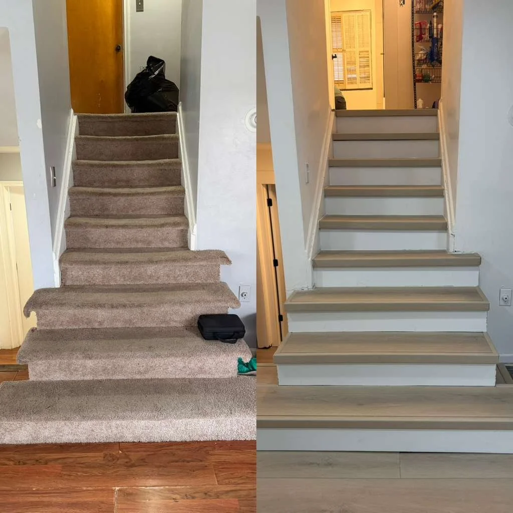 main stairs bf and after.jpeg