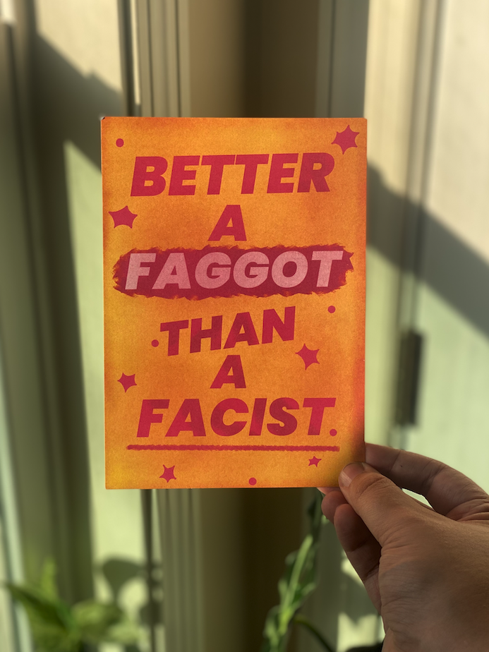 Better Than A Facist Print