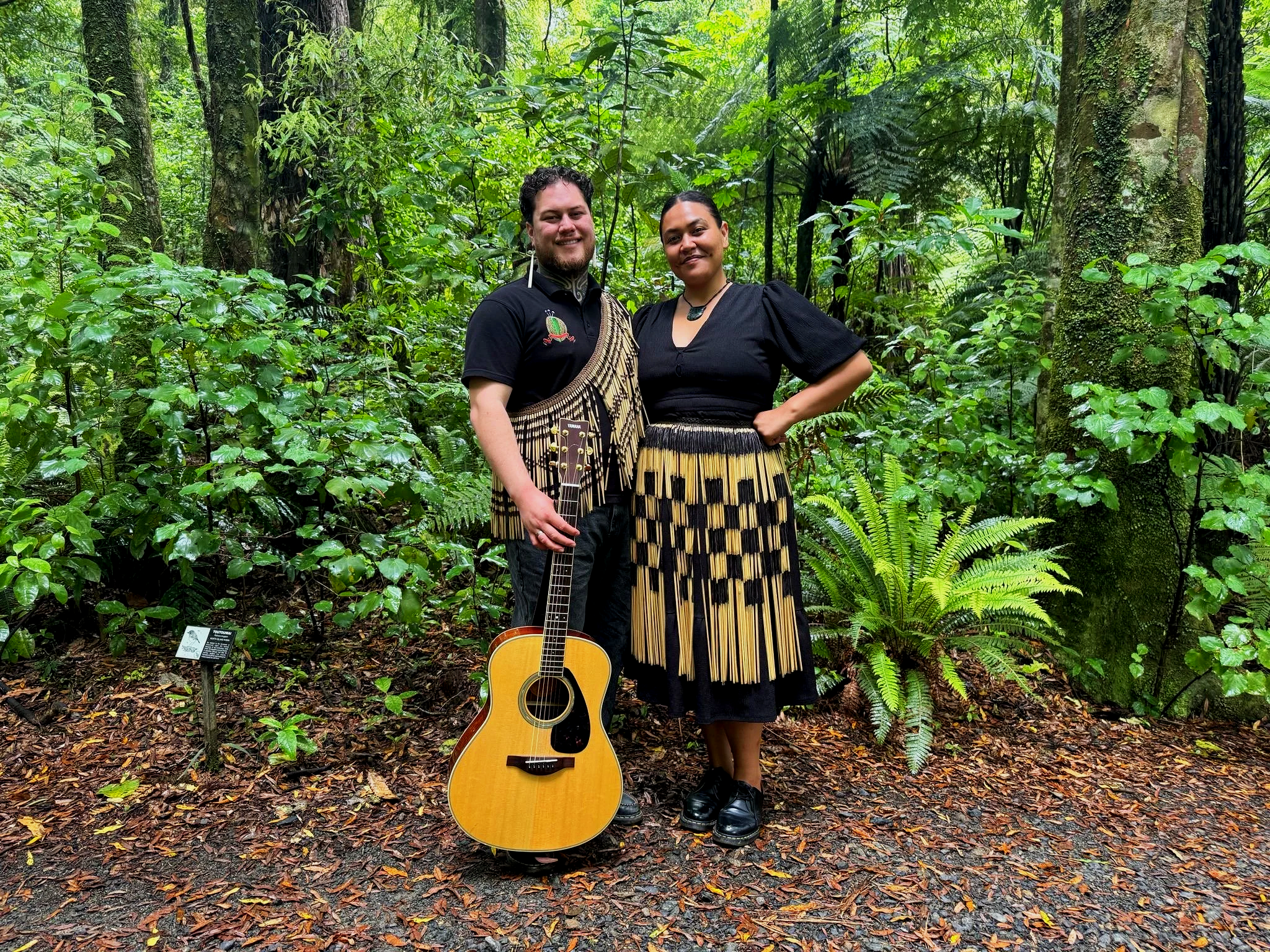 Tainui Wynyard and Kahurangi Heta. Co-founders of Rapua Tāpui Ltd.