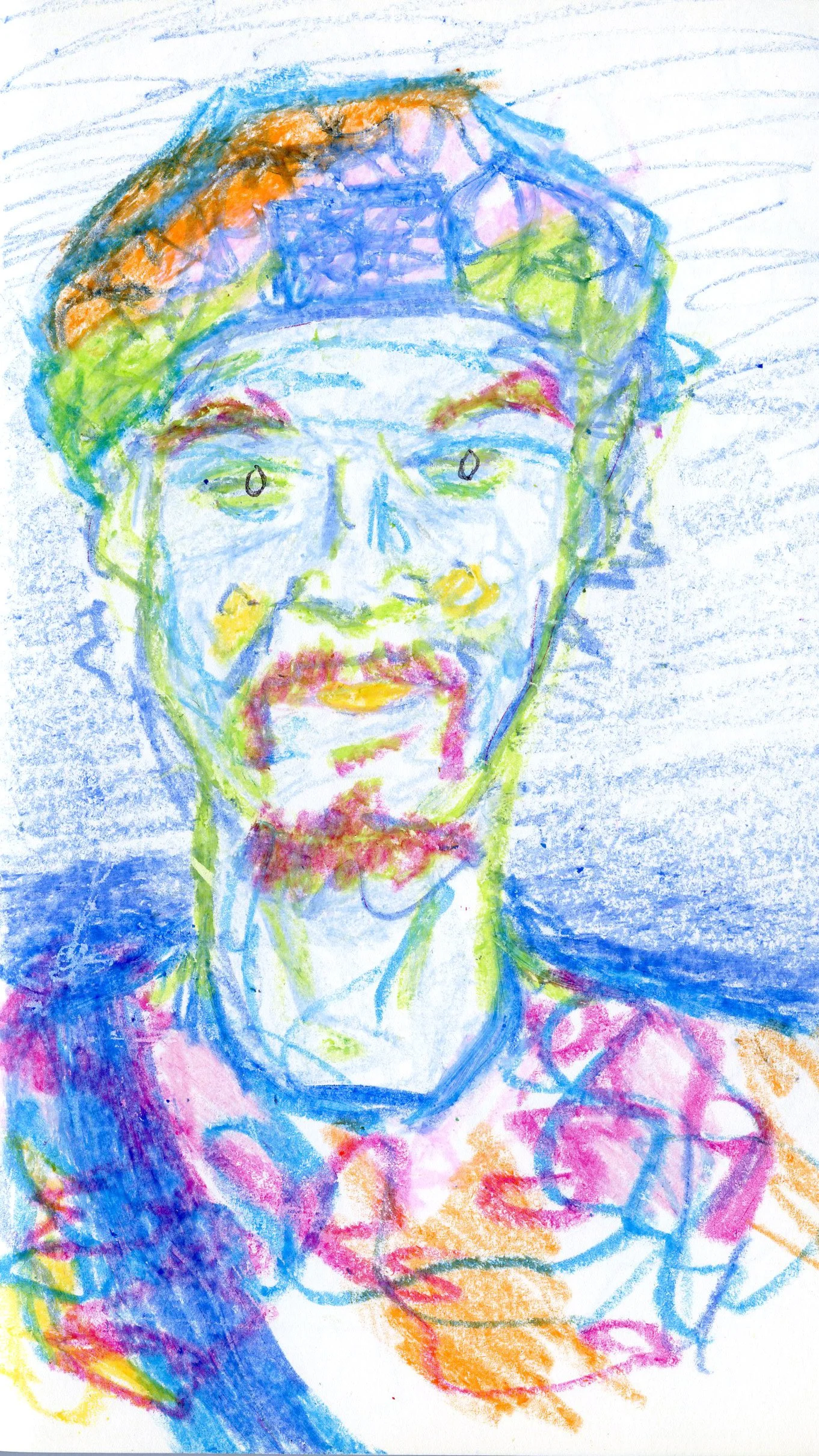 Crayon Portrait – 2021