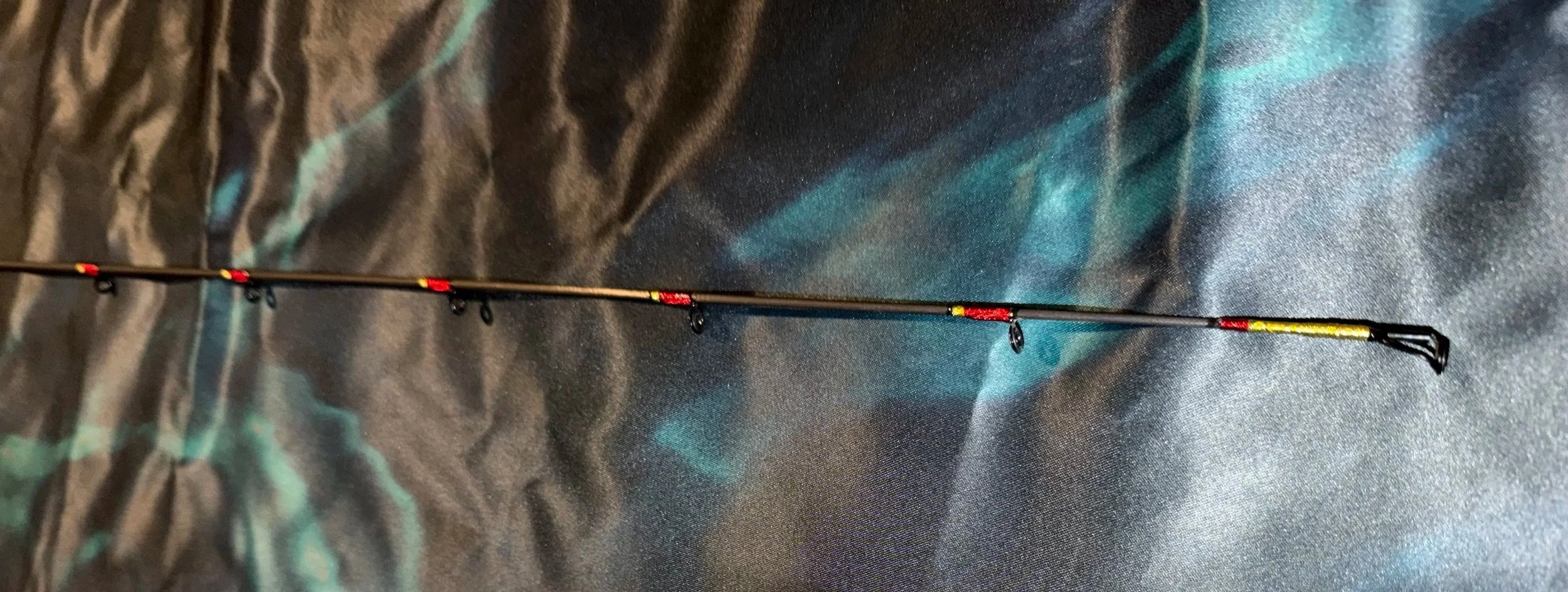 Customer fishing rod built in the PNW pacific northwest at Blue Heron Custom Rods