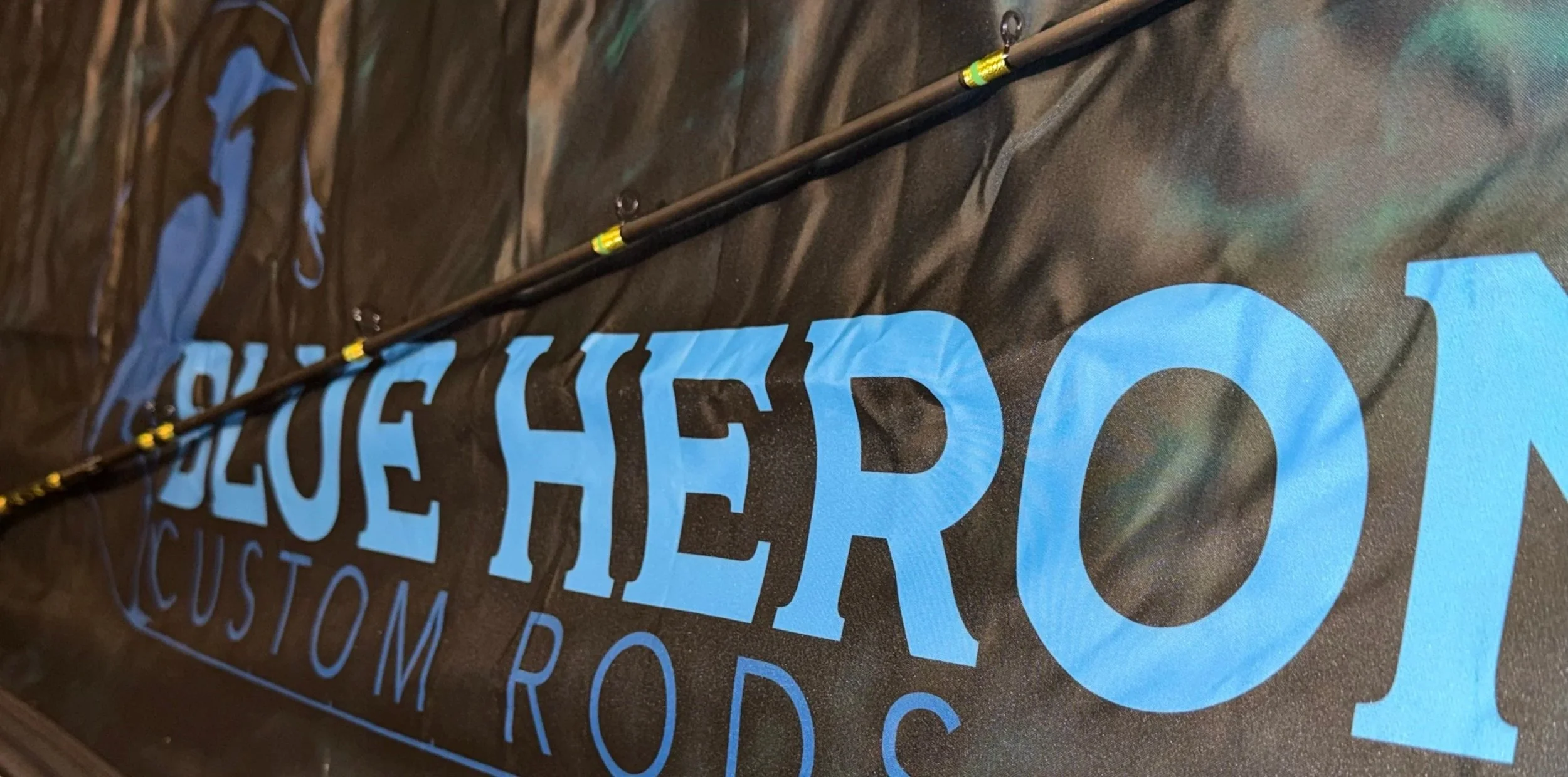 Custom fishing rod built in the PNW pacific northwest at Blue Heron Custom Rods