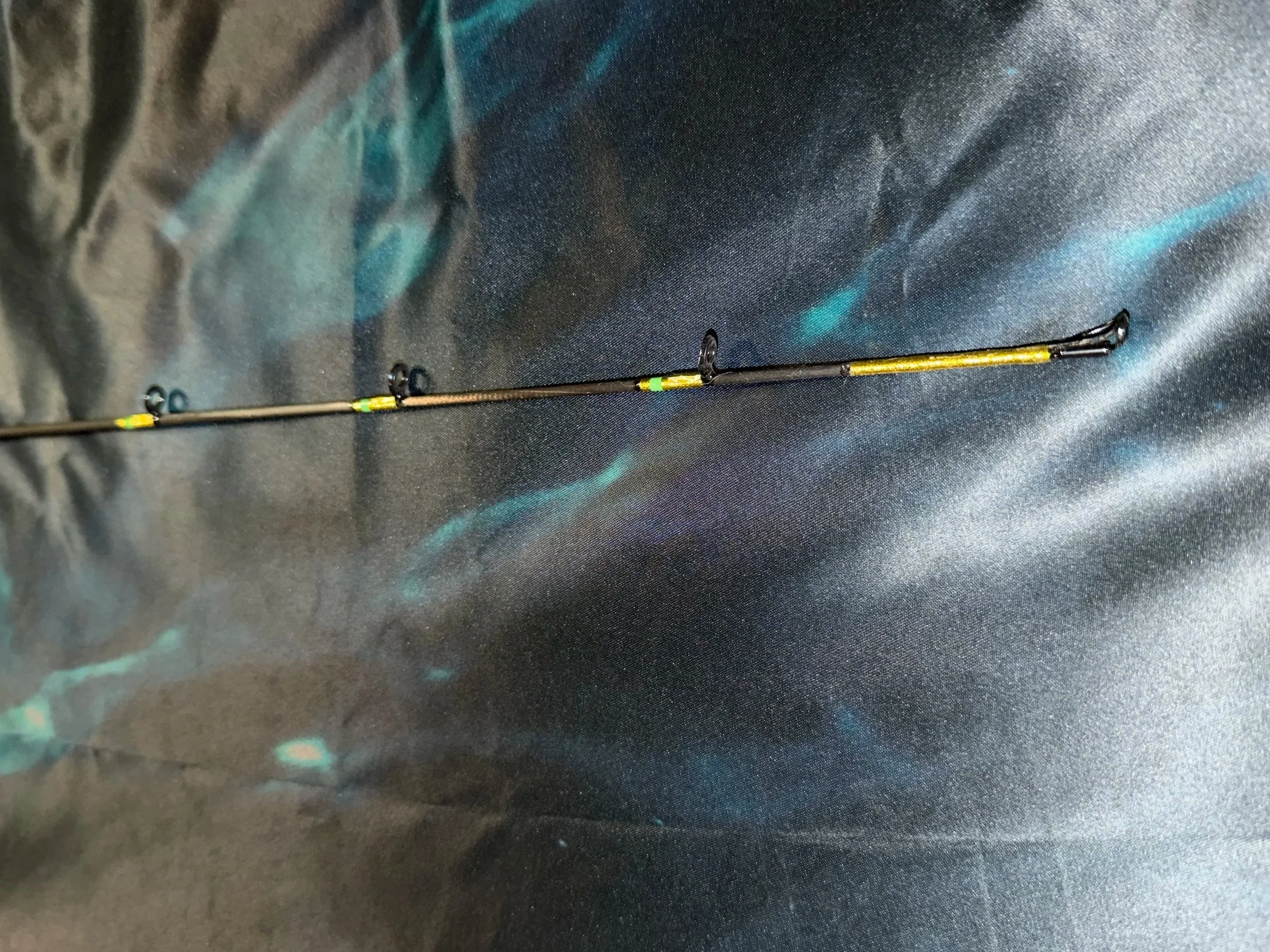 Custom fishing rod built in the PNW pacific northwest at Blue Heron Custom Rods