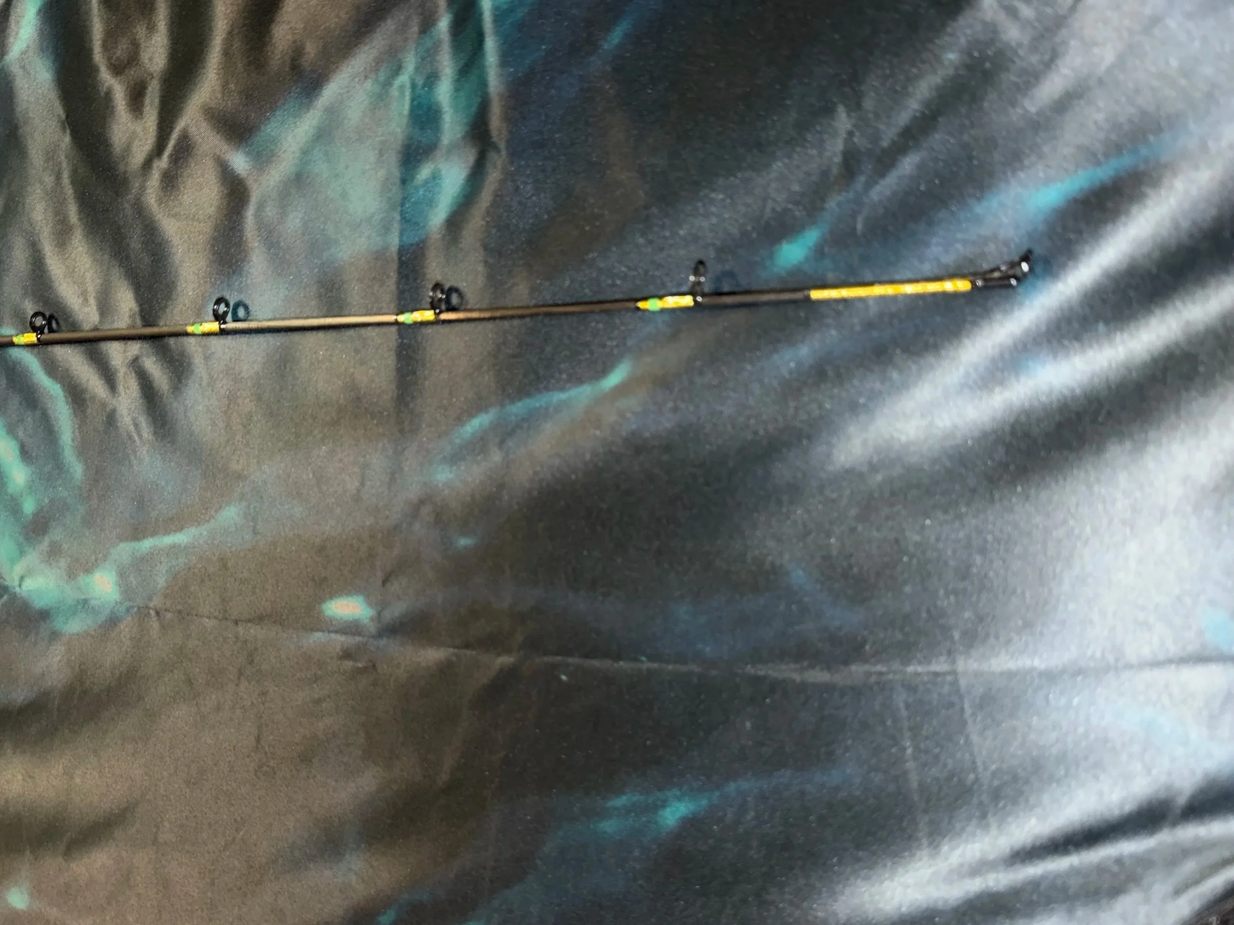 Custom fishing rod built in the PNW pacific northwest at Blue Heron Custom Rods