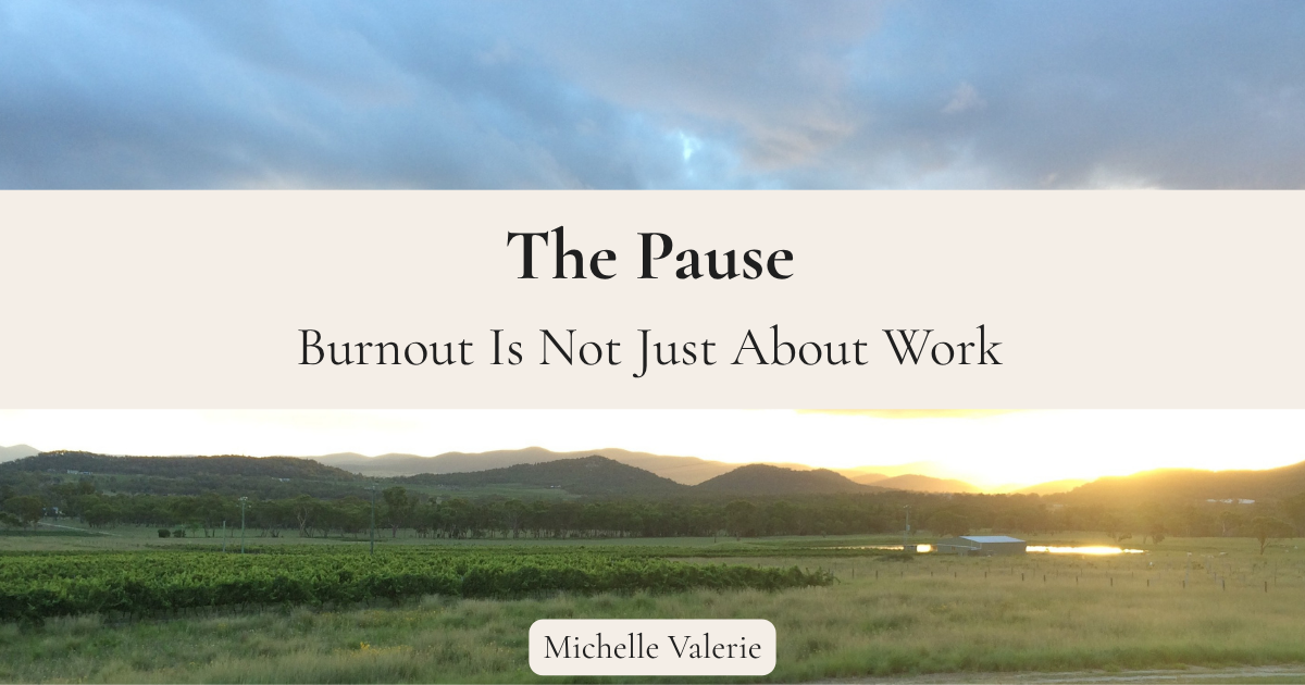 Burnout is Not Just About Work