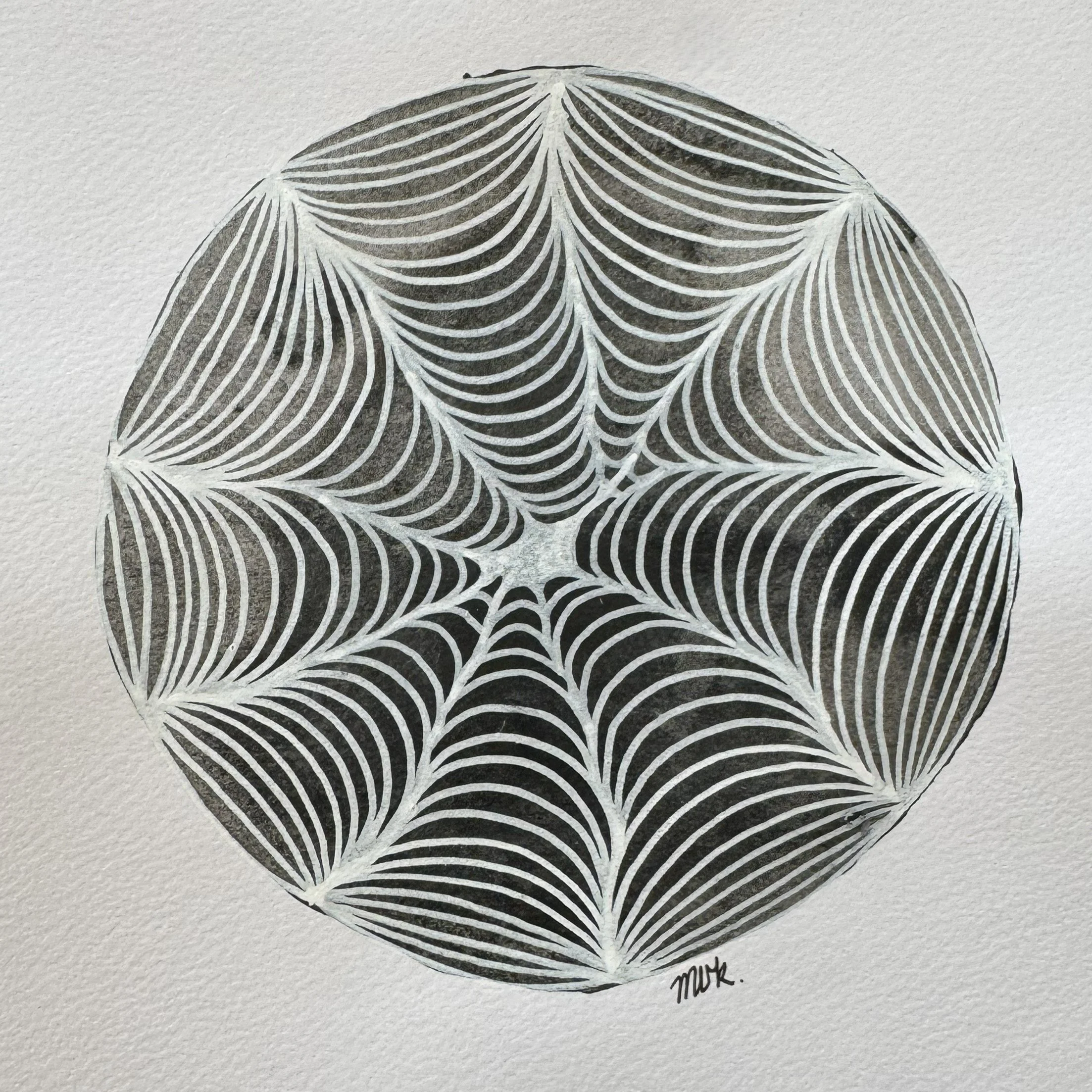 Wash Study No. 17 — 2026 — Ink & watercolour on paper