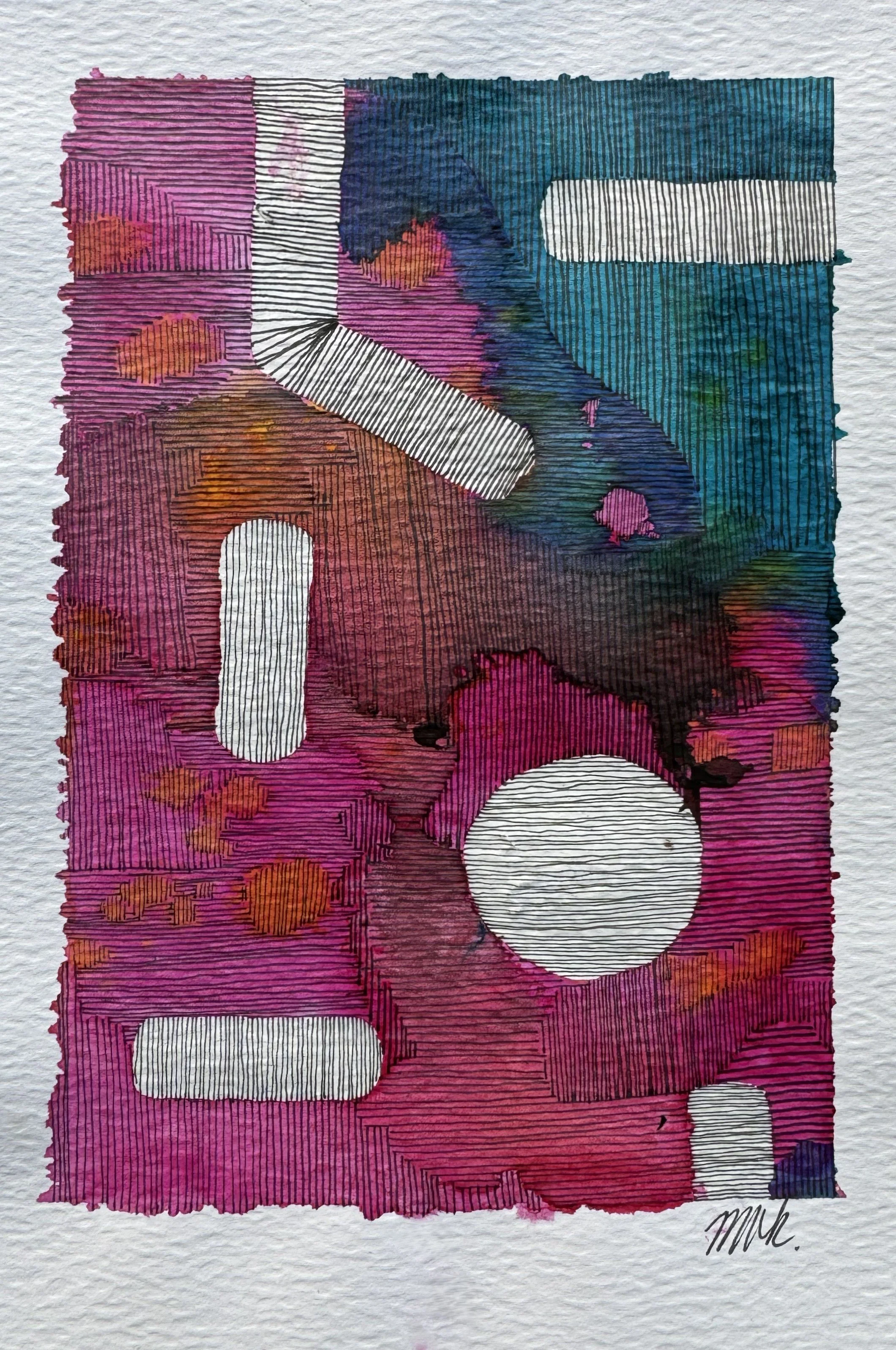 Wash Study No. 02 — 2024 — Ink & watercolour on paper