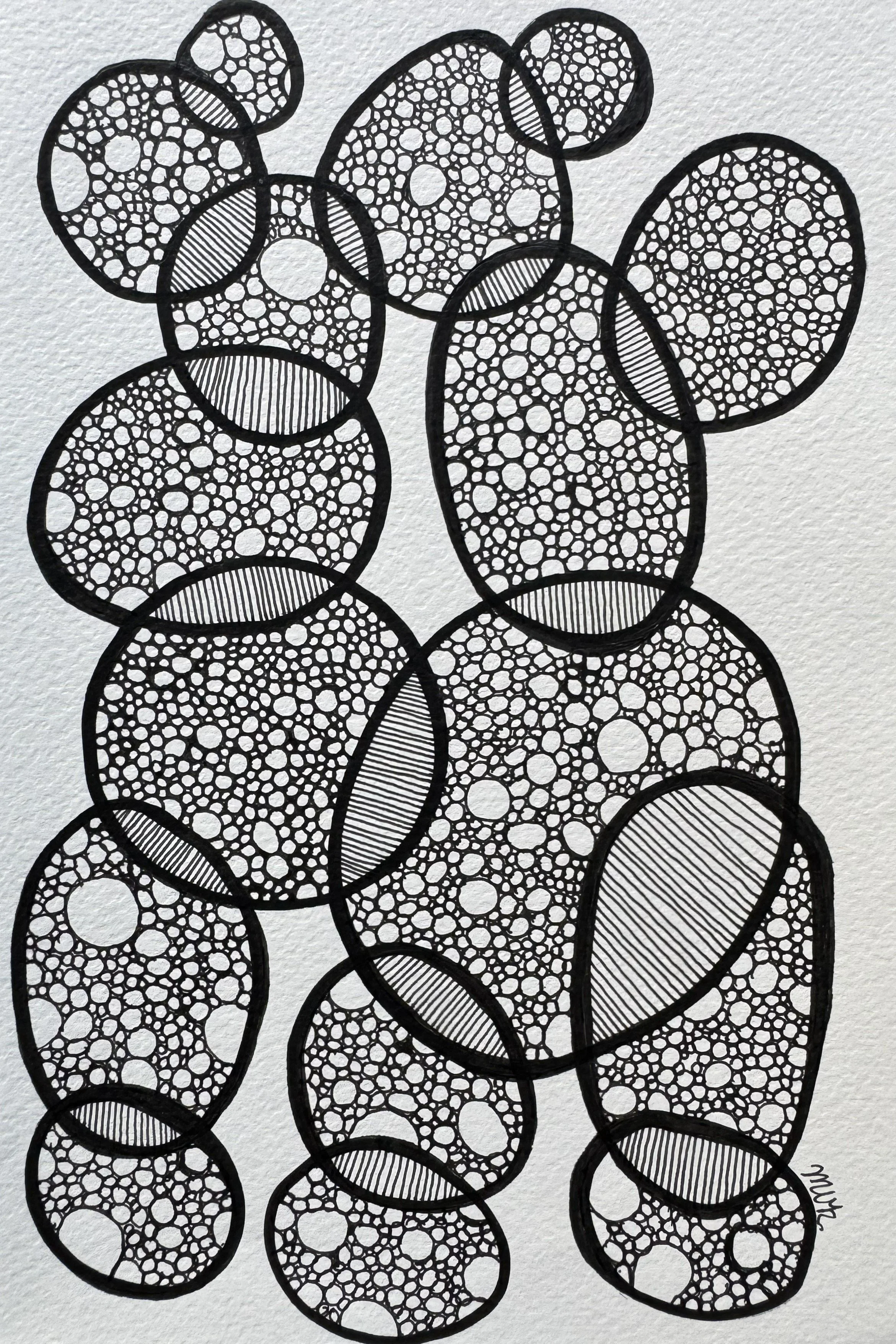 Line Study No. 03 — 2024 — Ink on paper