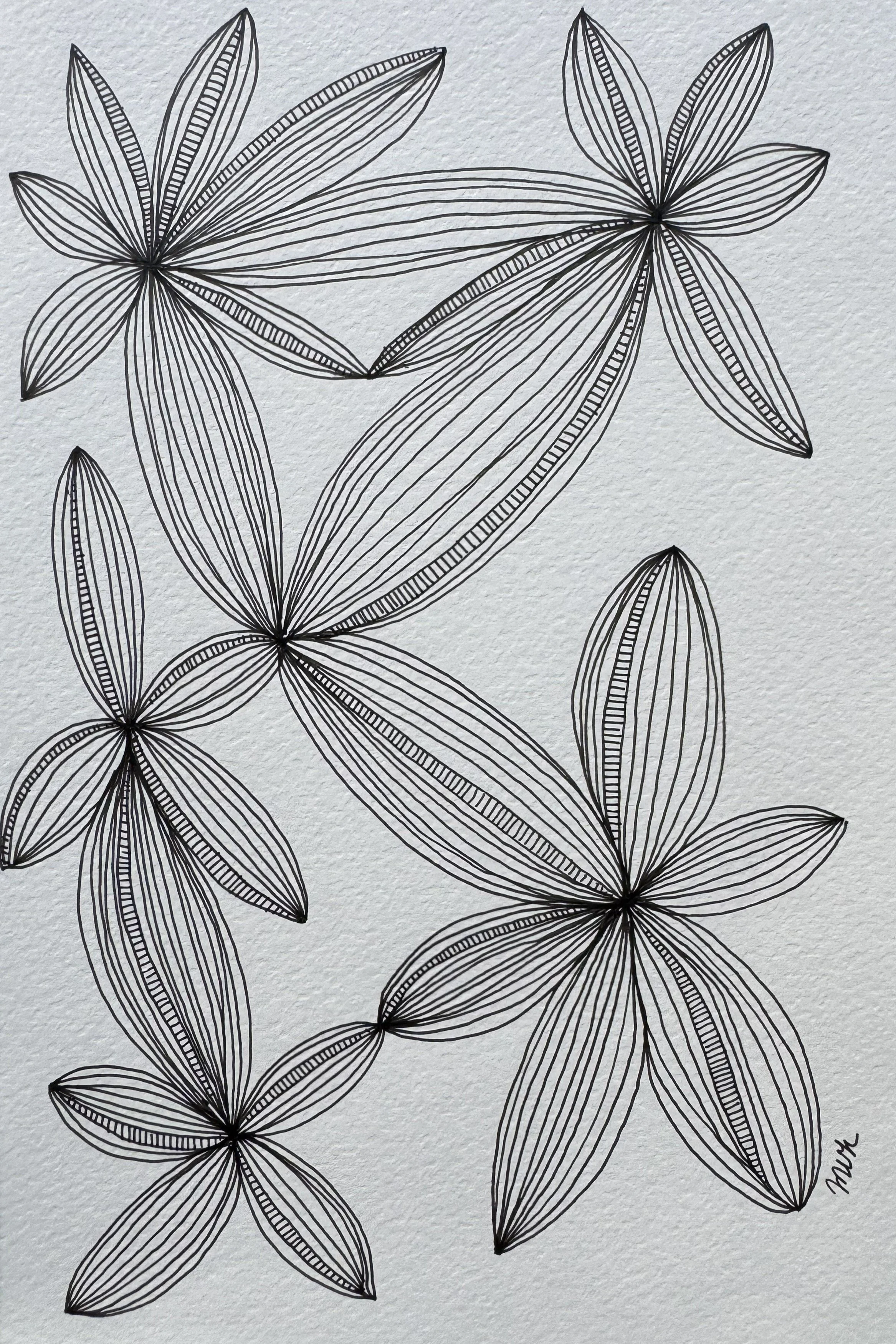 Line Study No. 24 — 2026 — Ink on paper