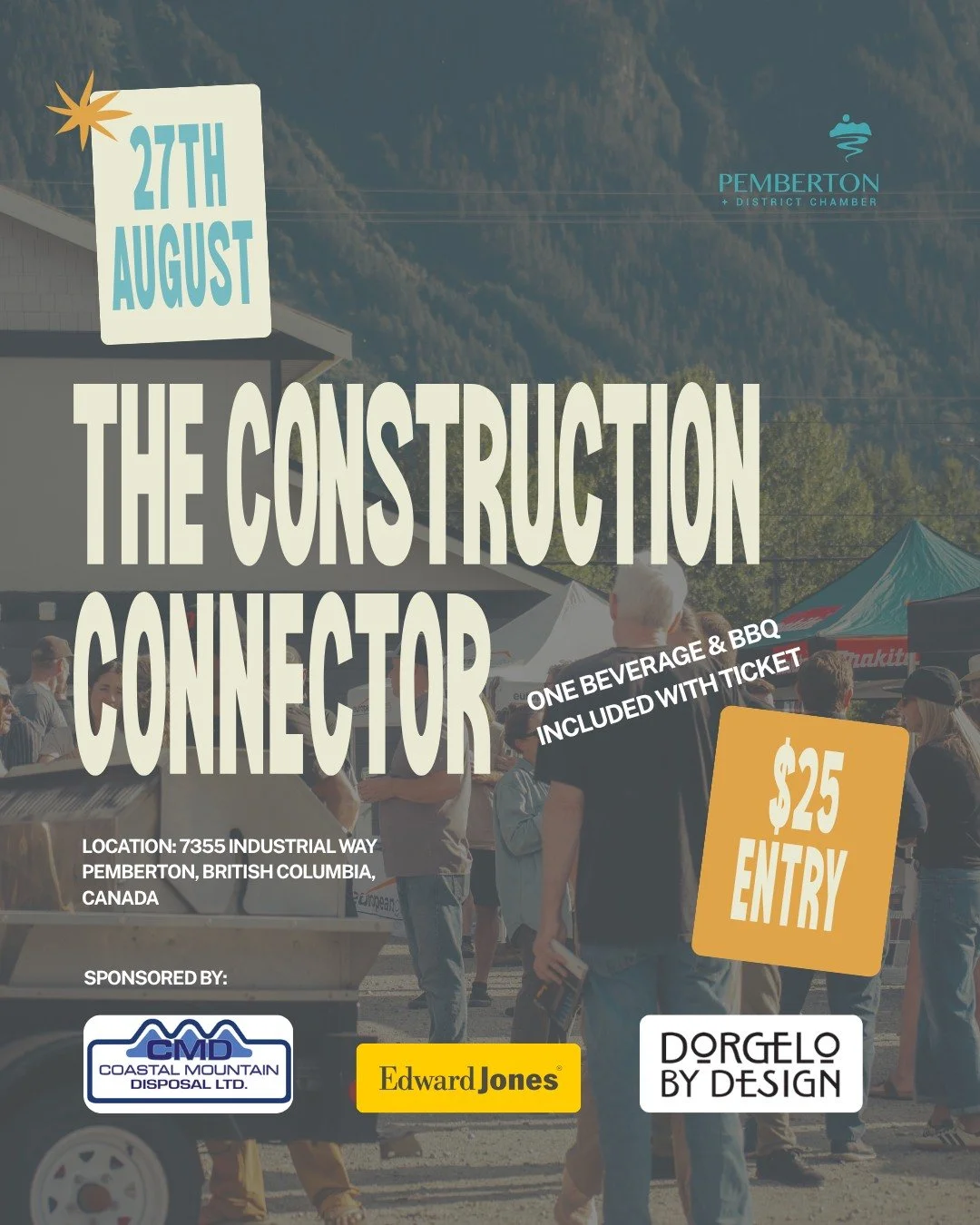 You've seen the sign in the roundabout... 
You really want to network with people in the construction industry... 
You love BBQ &amp; Beers (or non-alcoholic beers!).. 
&amp; you love playing nail &amp; hammer... 

But you still haven't gotten your t