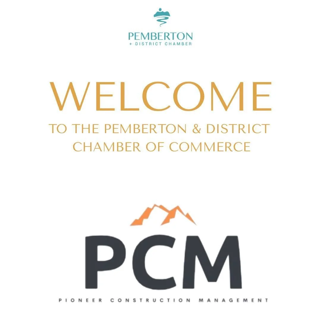 Welcome to the Pemberton Chamber, Pioneer Construction Management!

Pioneer Construction brings craftsmanship, precision, and dedication to every project. Based in the stunning Sea to Sky corridor of British Columbia, they are a family-owned construc