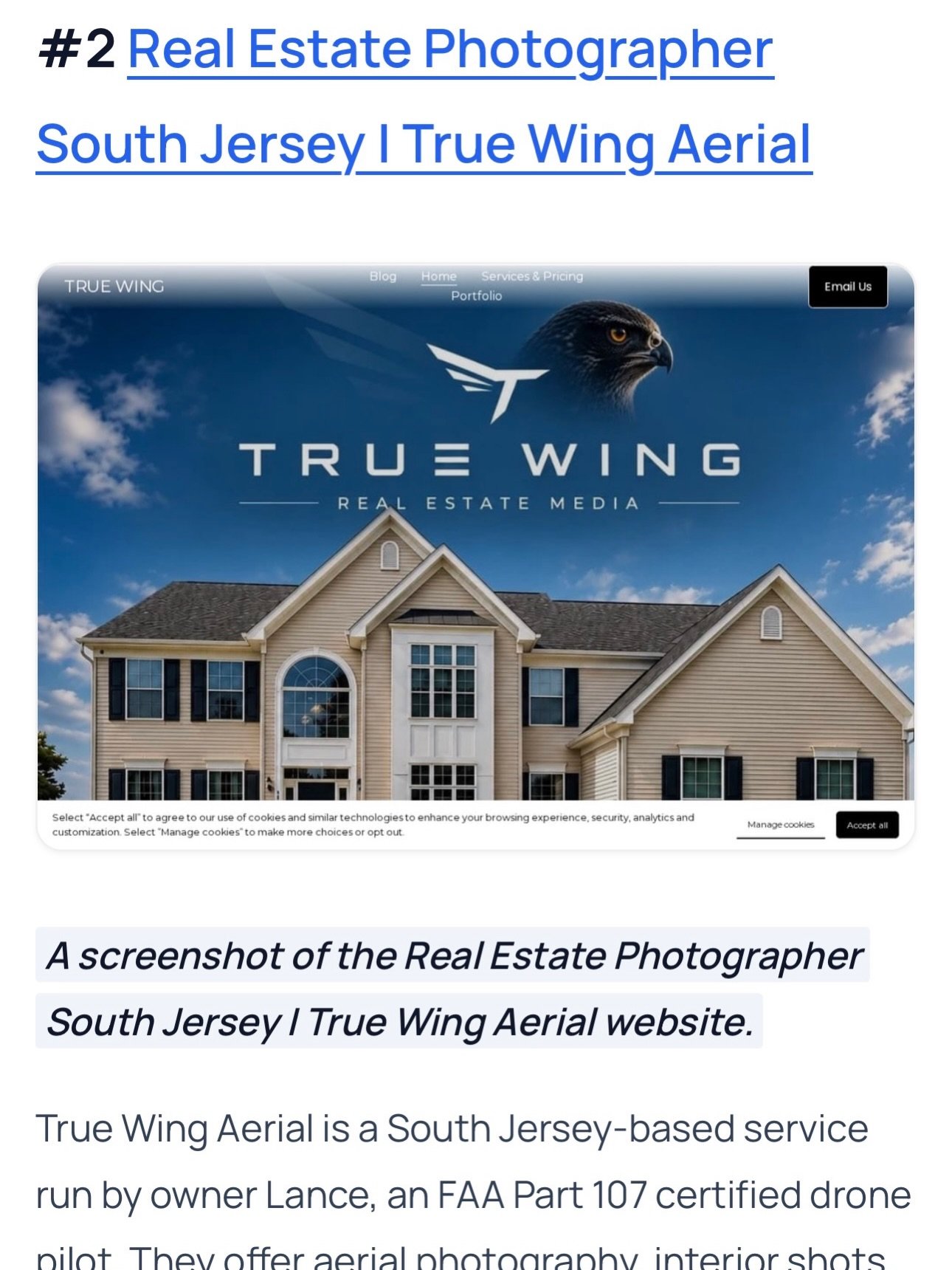 Featured in Peekwire, appreciate the support #drone #njrealtor #realestatemarketing #njrealestateagent  https://peekwire.com/article/5-real-estate-drone-photography-services-south-jersey
