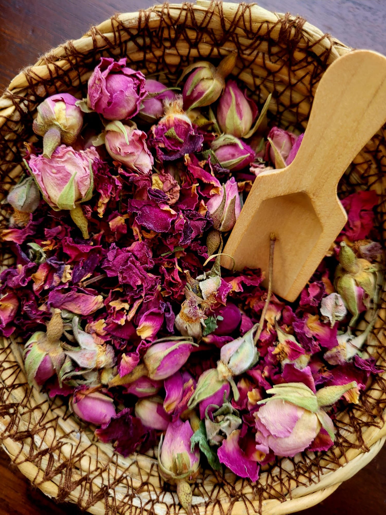 rose herbal tea