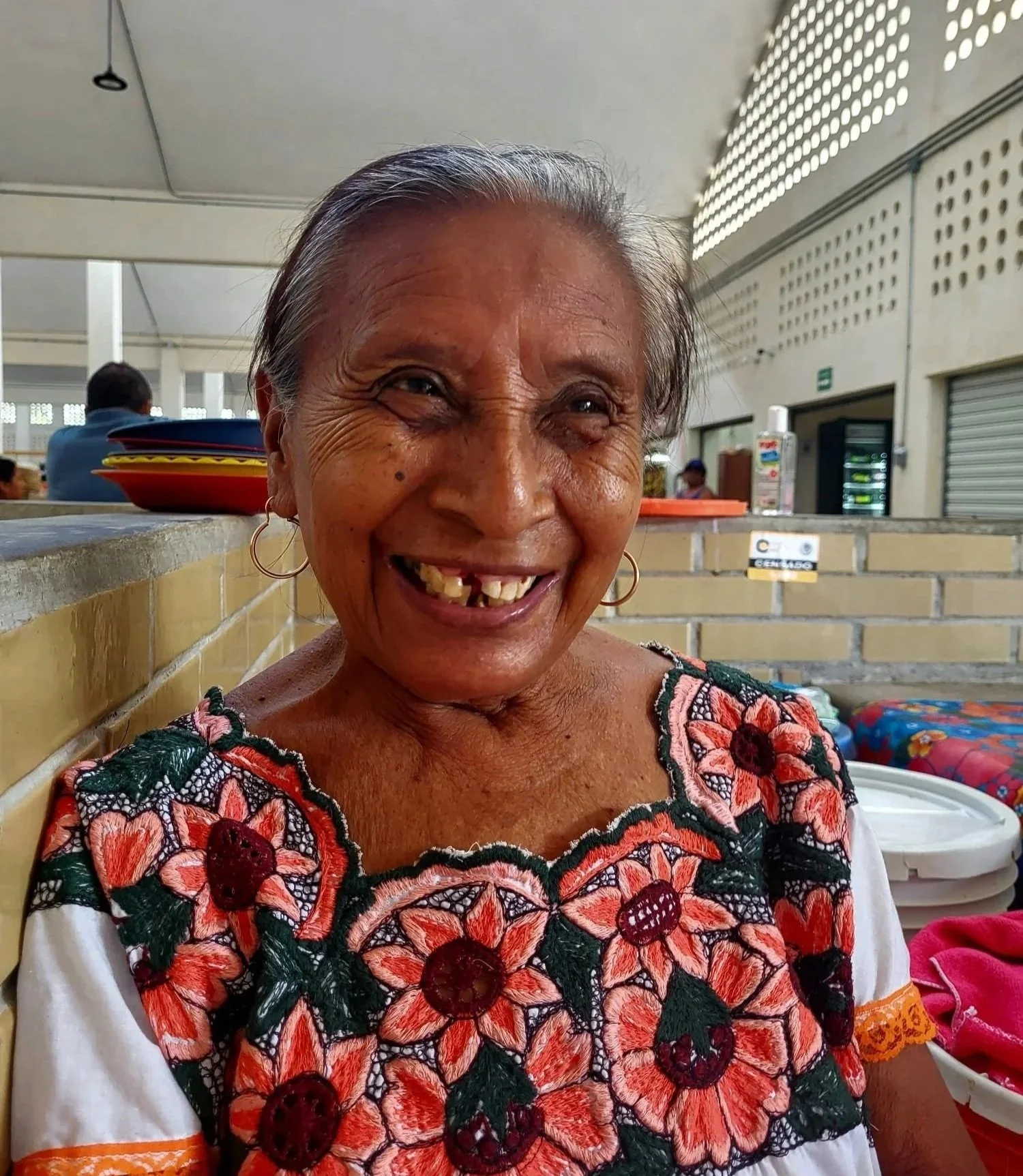 Maya woman in Mexico