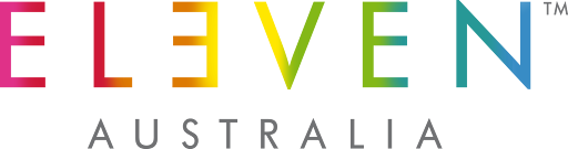 Colorful logo with a stylized black arrow pointing upward, surrounded by a rainbow gradient background and pink text that reads 'The View'.