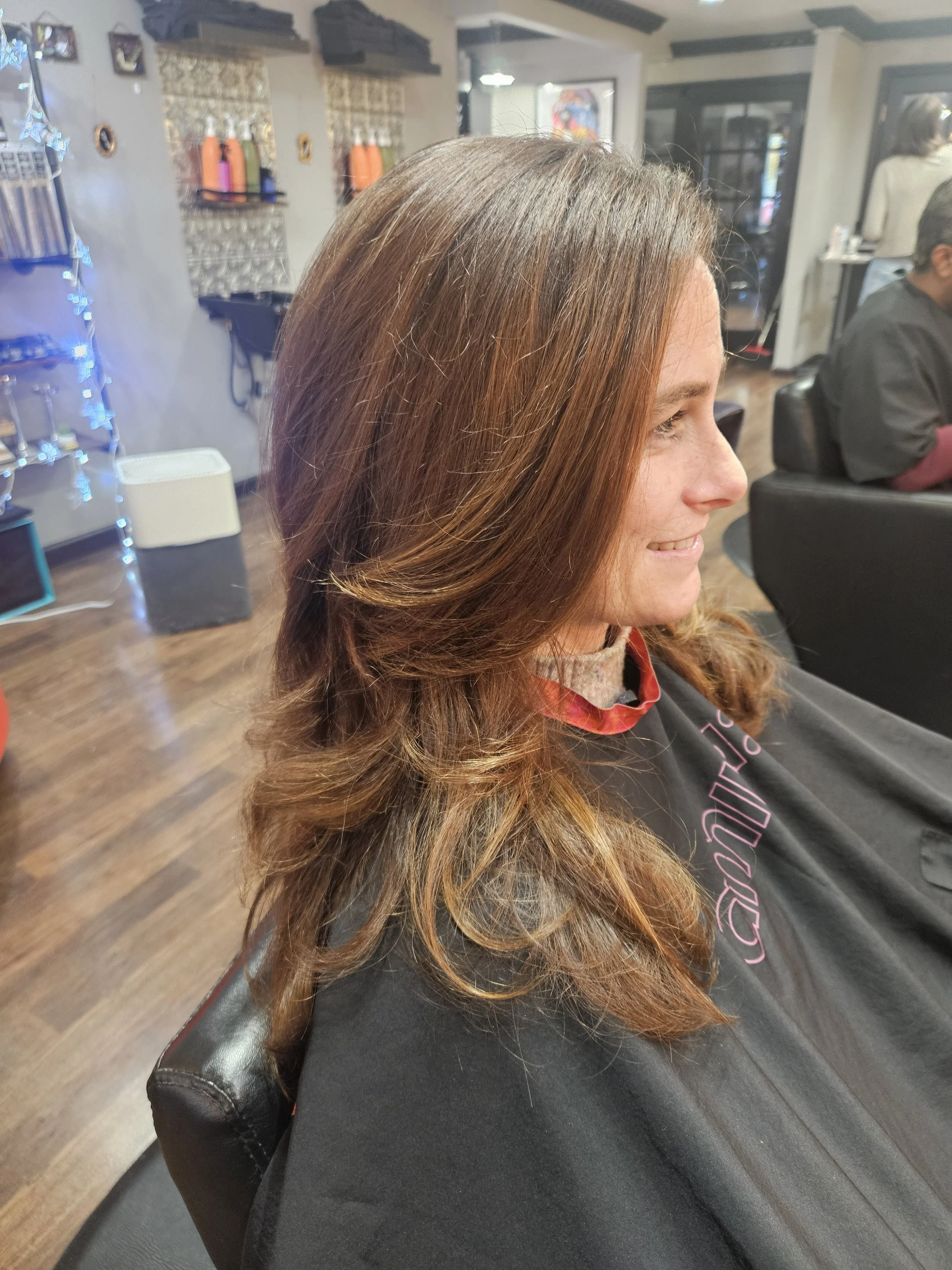 Long Layered Haircut for All Hair Types | Red Chair Salon Seattle
