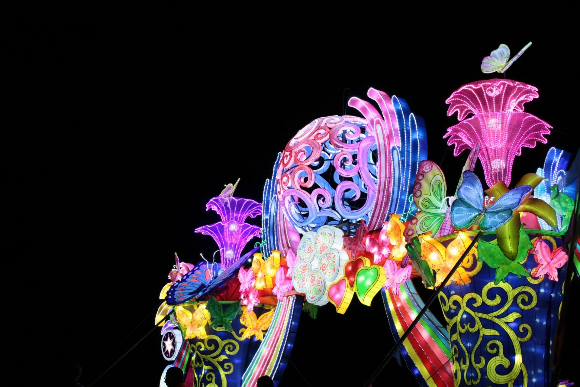 Spring Lantern Festival in Noccalula Falls Park