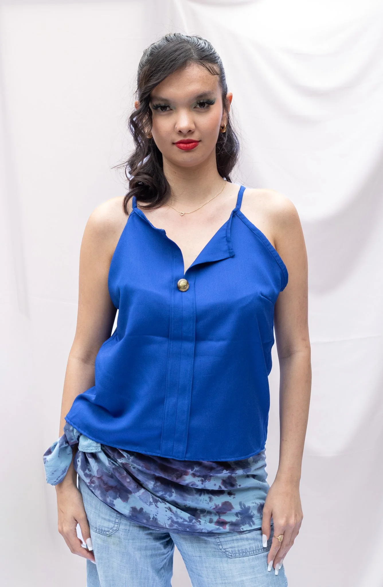 Silk Blouse (Sando)