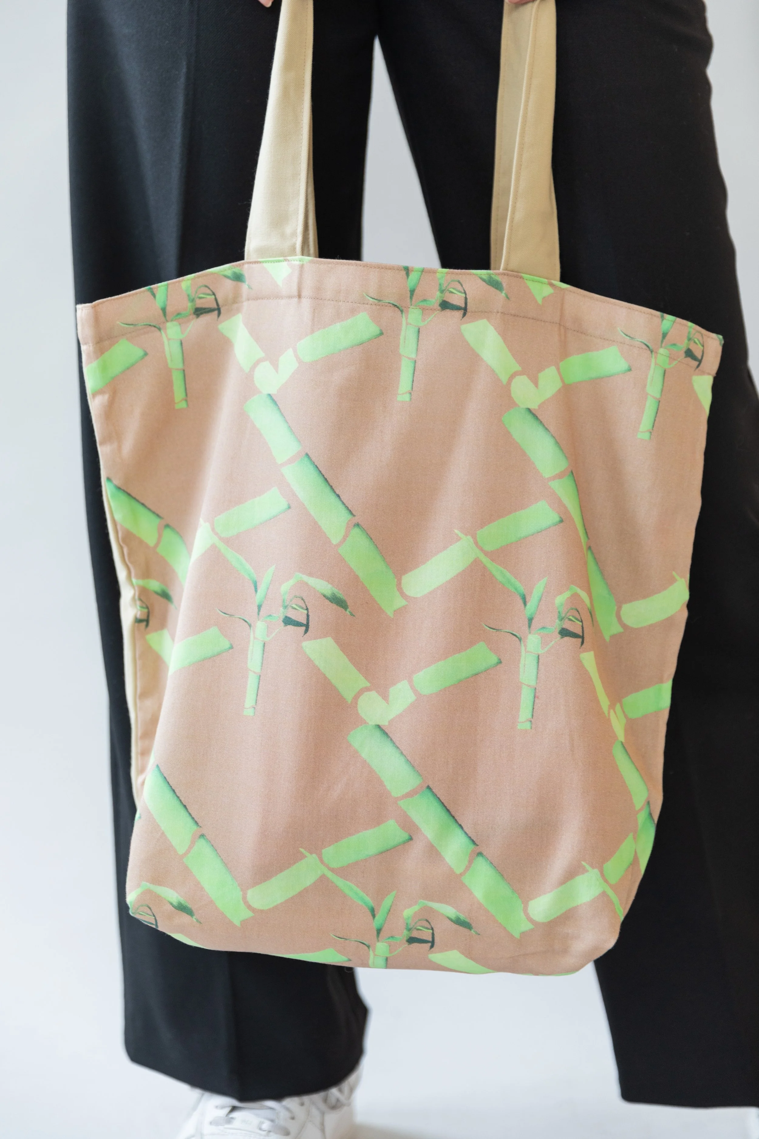 Kawayan (Bamboo) Print Tote Bag