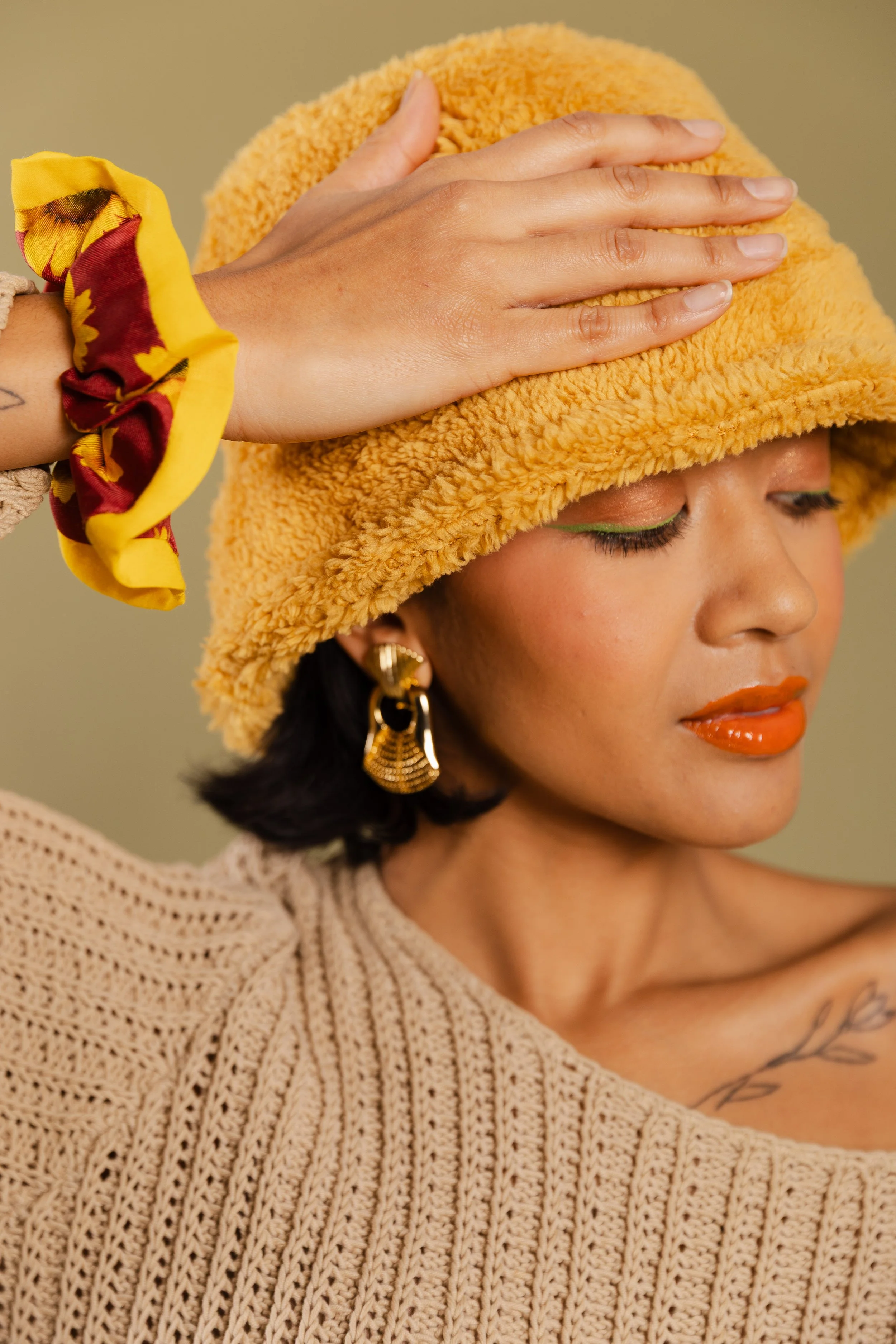 Sunflower Scrunchies