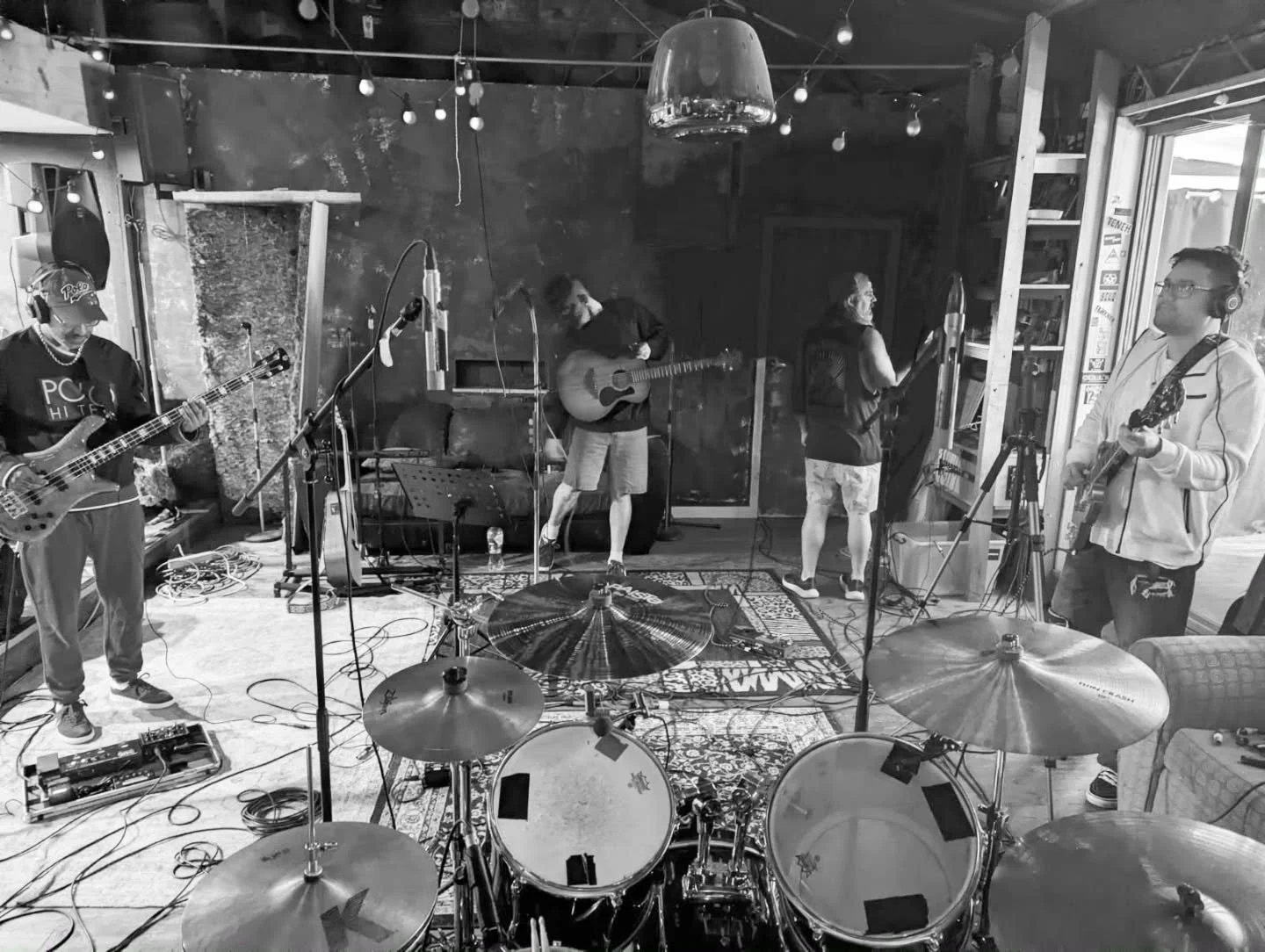 Back in the studio today 📼

Two new songs in the mix that we're super proud of, if you've seen us live then you may have heard them but not like this before 🤘