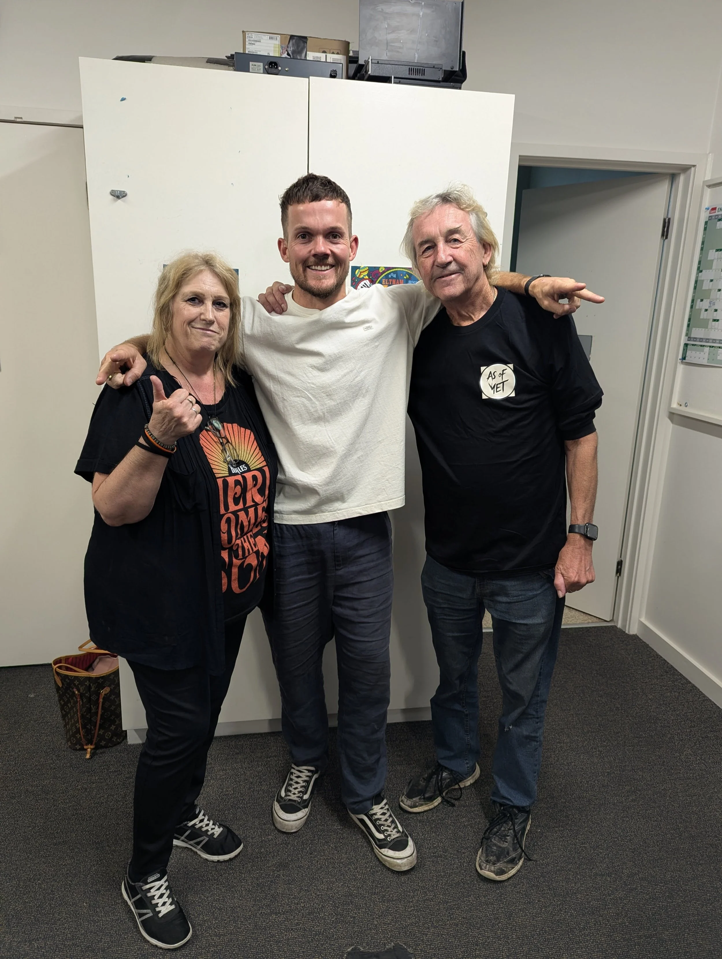Shan with Dee and Kat @ 88.6FM