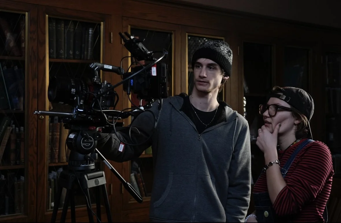 On set as DP for "Sticky Hand Standoff" Dir. Addie Atwell