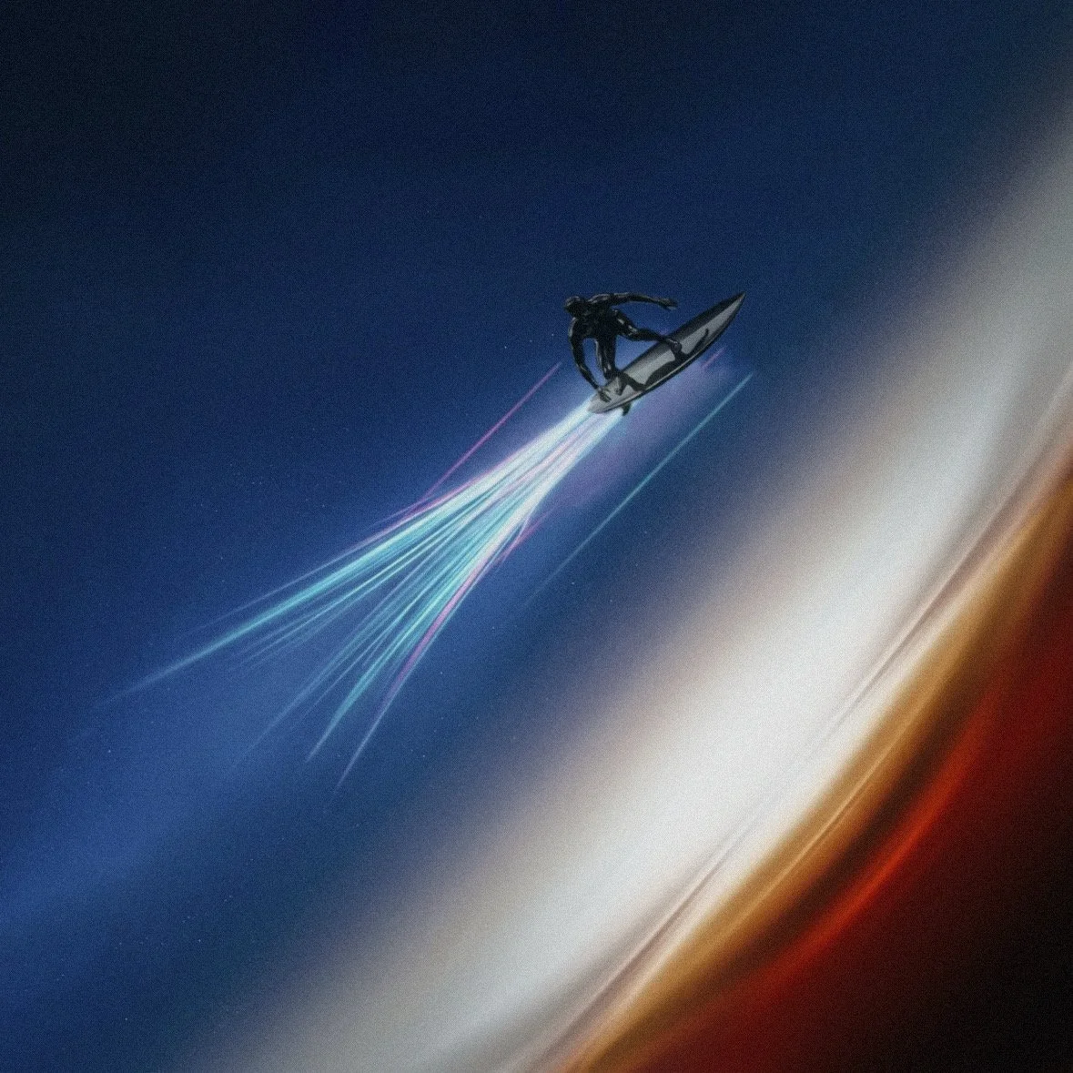 Album cover for "Negative Space"