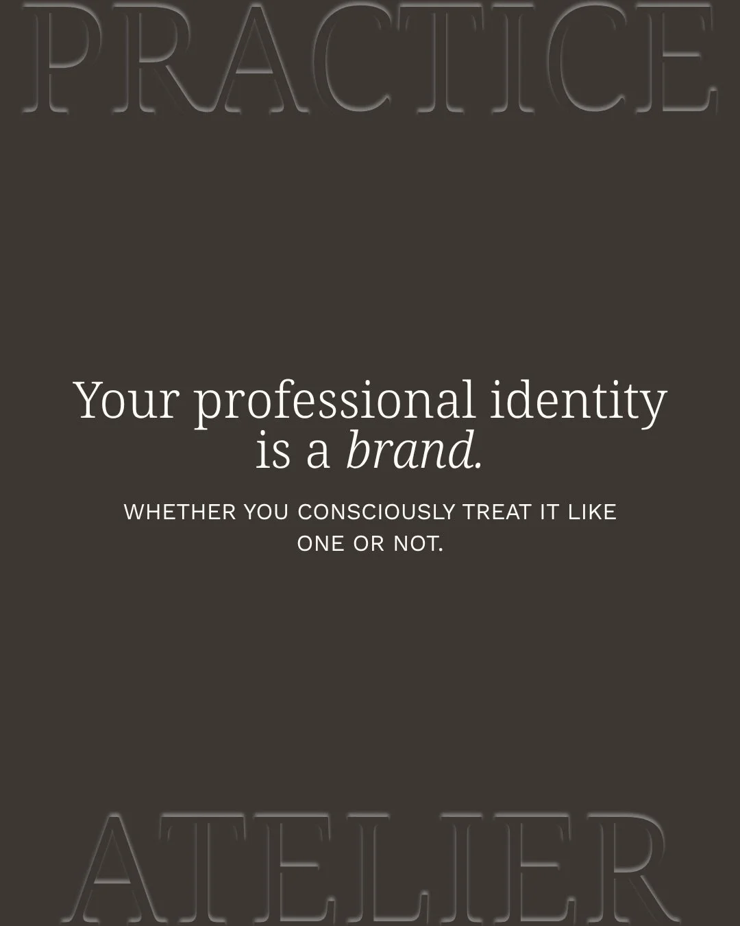 Many therapists delay thinking about branding until they&rsquo;re &ldquo;fully established.&rdquo;

But branding isn&rsquo;t something you do after you&rsquo;ve arrived.

It&rsquo;s something you&rsquo;re doing every time you choose where you practic