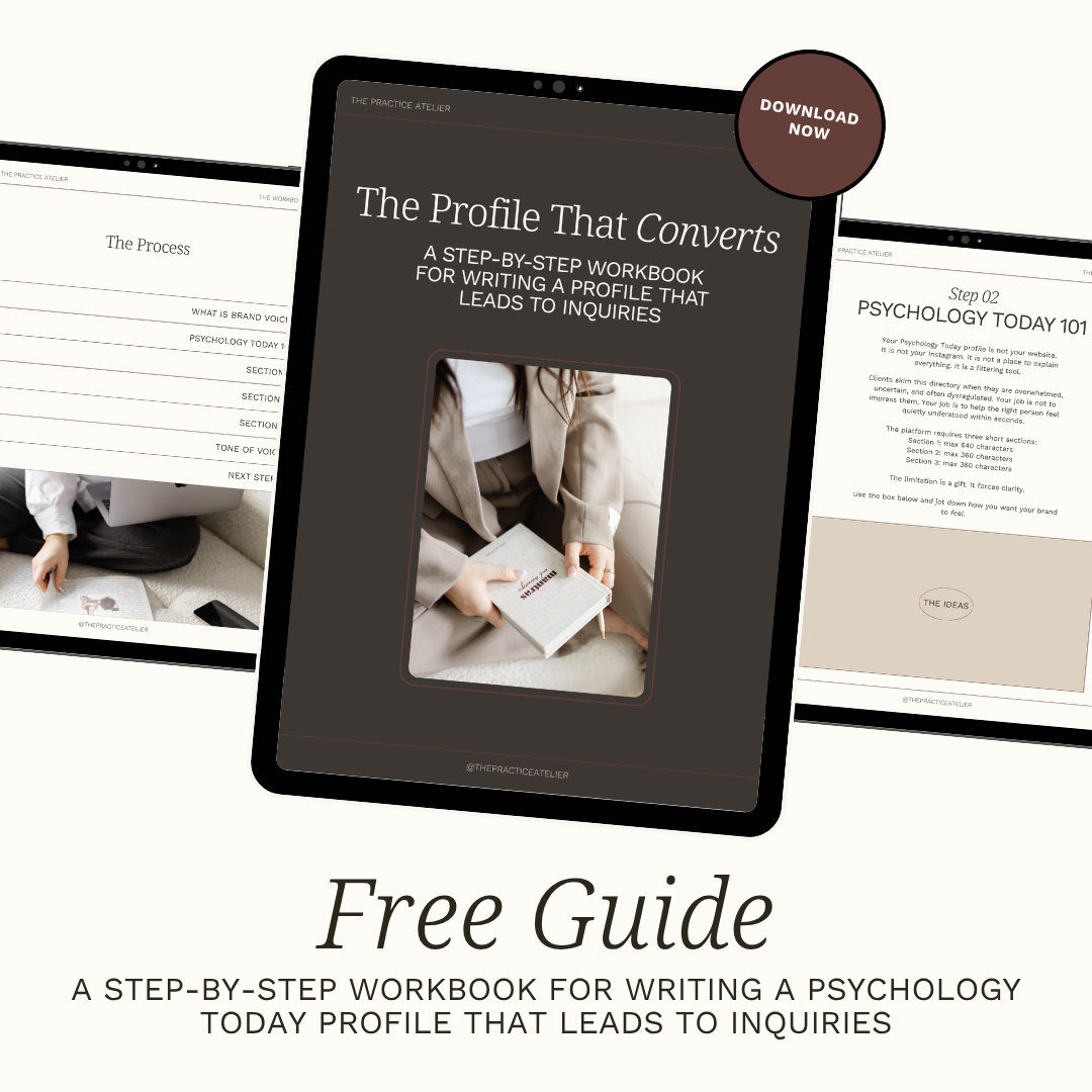 FREE GUIDE: The Profile That Converts