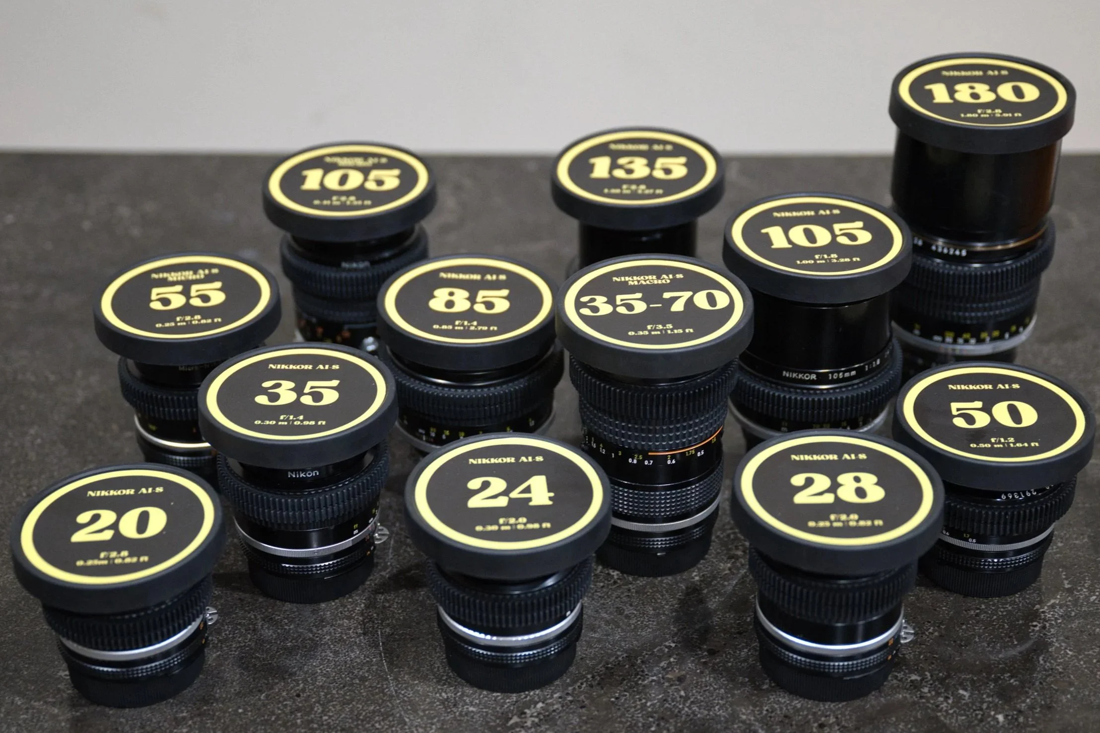 Building a 12-Lens Vintage Nikkor AI-S Cinema Set Under $5,000