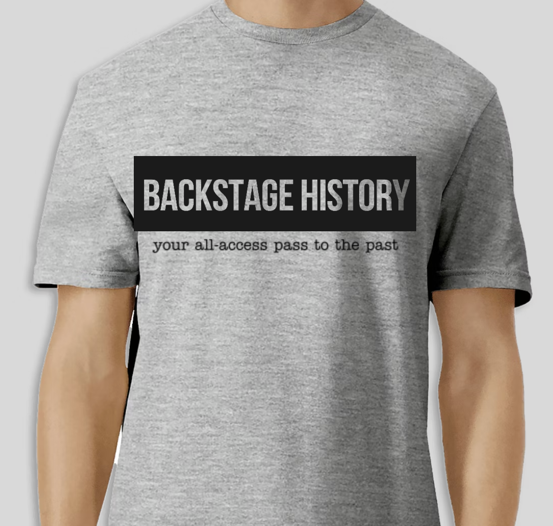 Backstage History Tee