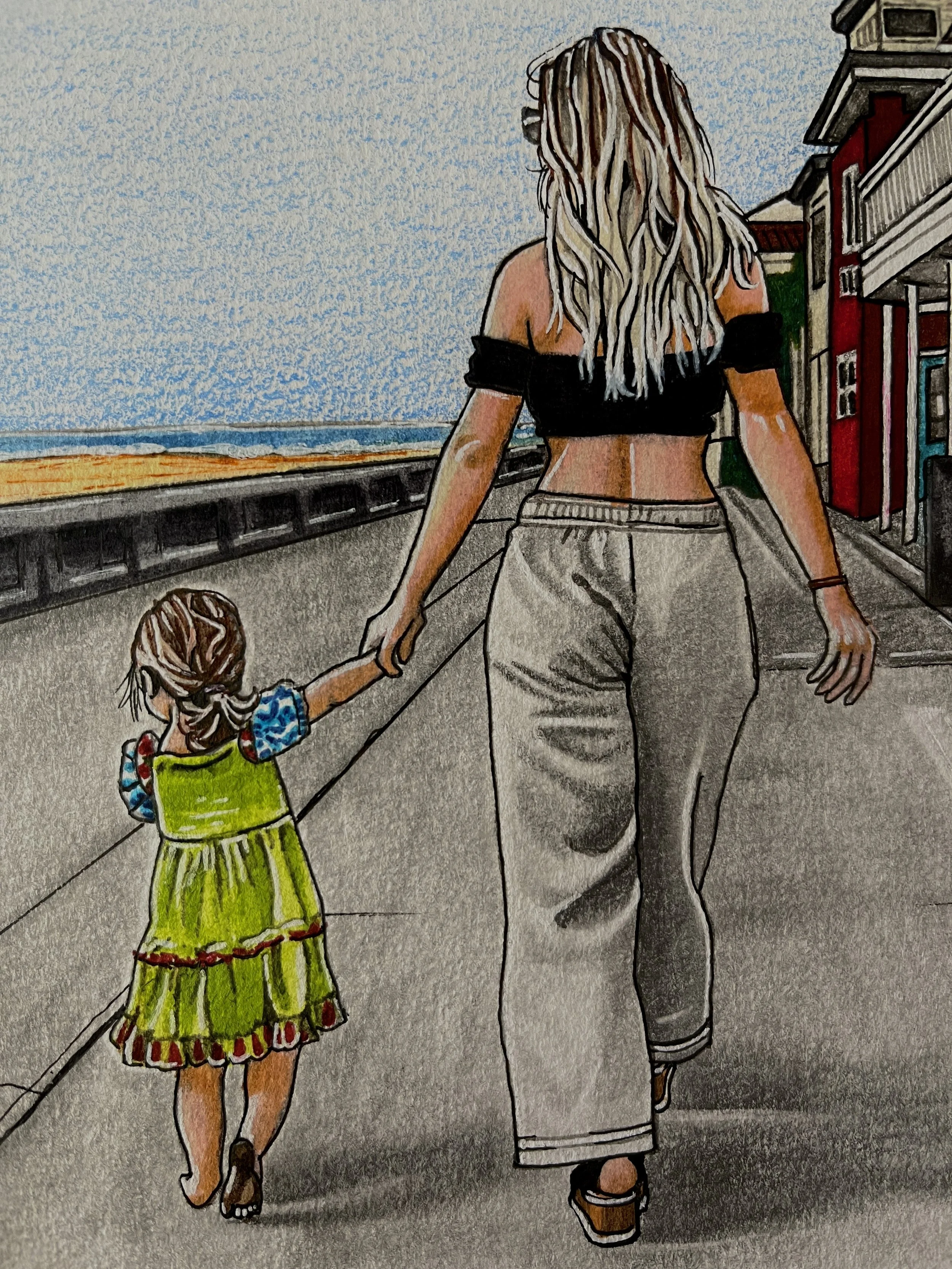 Gift: A & C (2024)
Colored Pencils & Pens