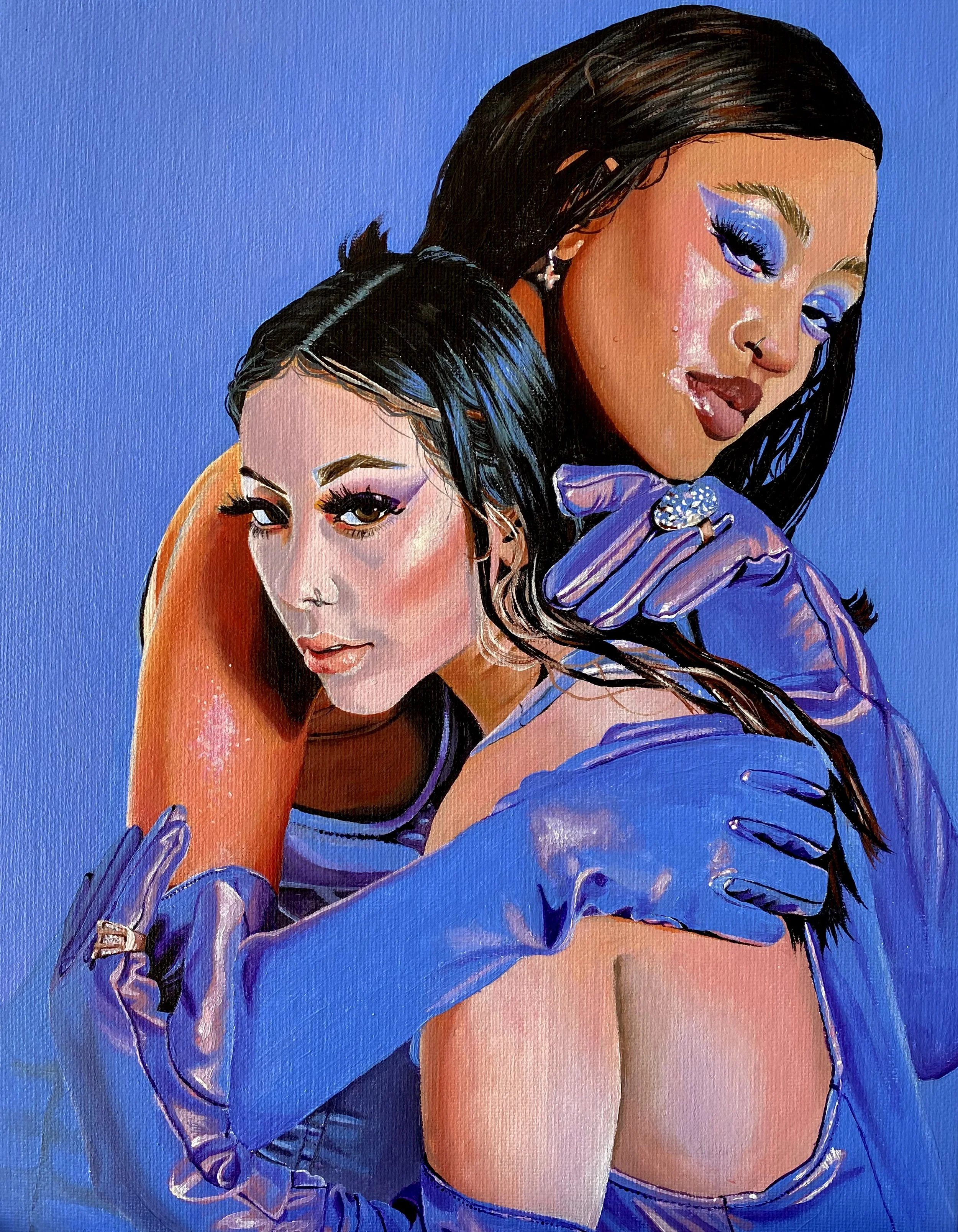 BlueViolet (2021)
Acrylic
11x14 in