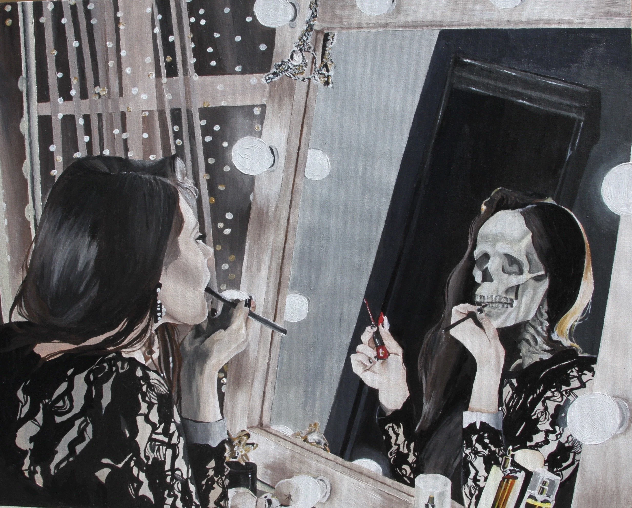 Beauty Will Be The Death Of Me (2019)
Acrylic
16x20 in