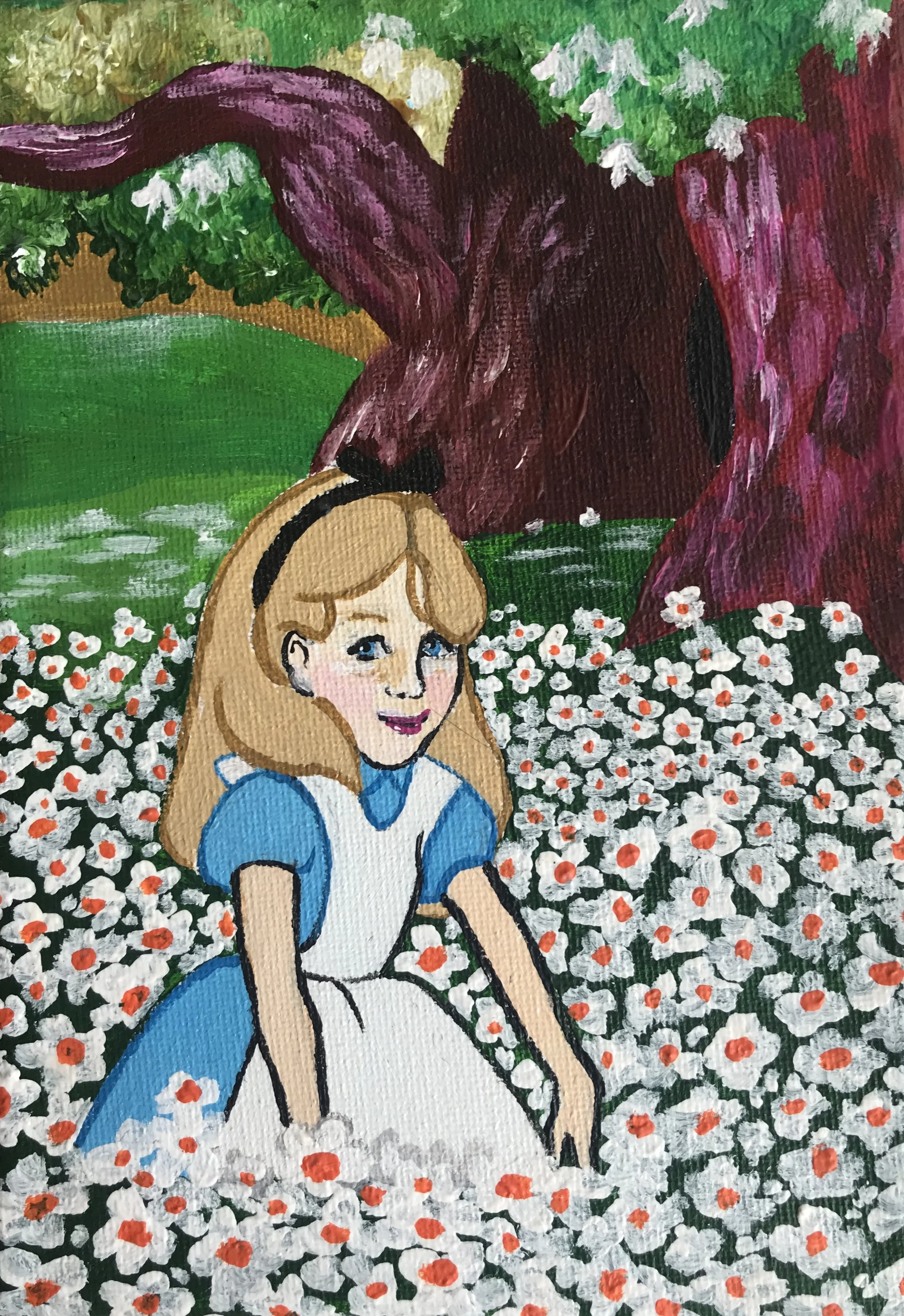 Gift: Miss Alice in Wonderland (2019)
Acrylic